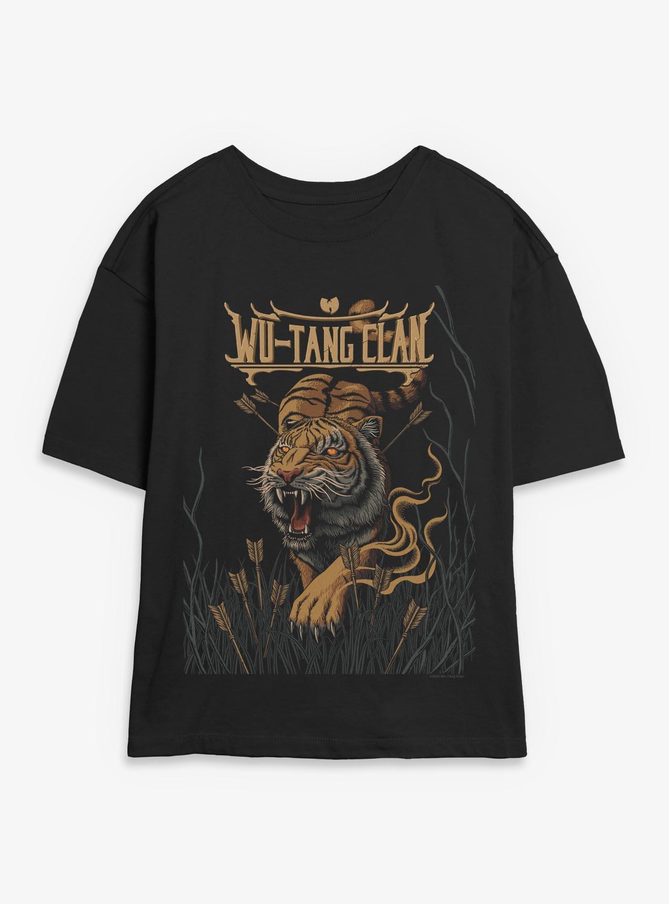 Wu-Tang Tiger And Arrows Womens Skimmer T-Shirt, , hi-res