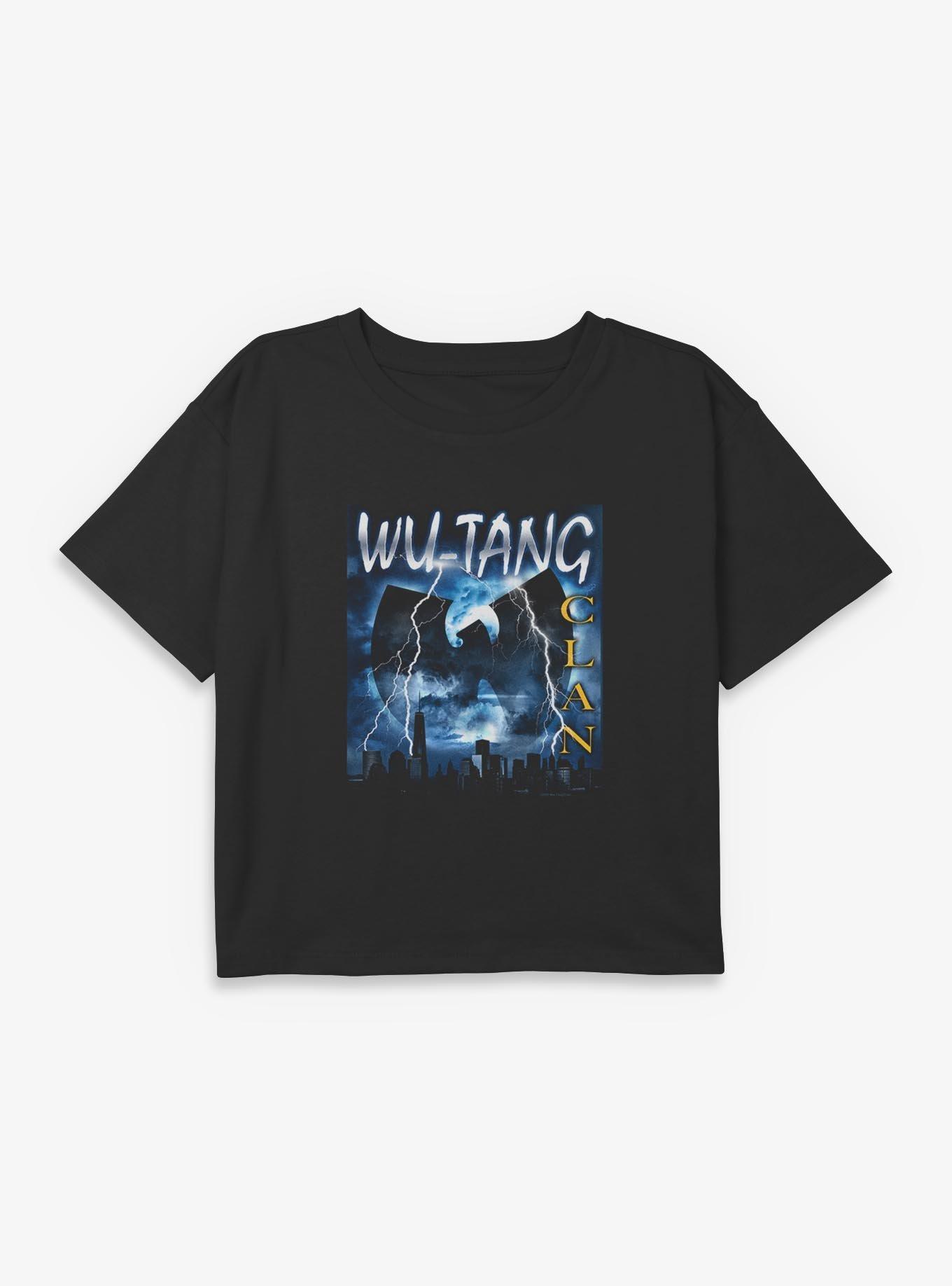 Wu-Tang Clan City Youth Girls Boxy Crop T-Shirt, , hi-res