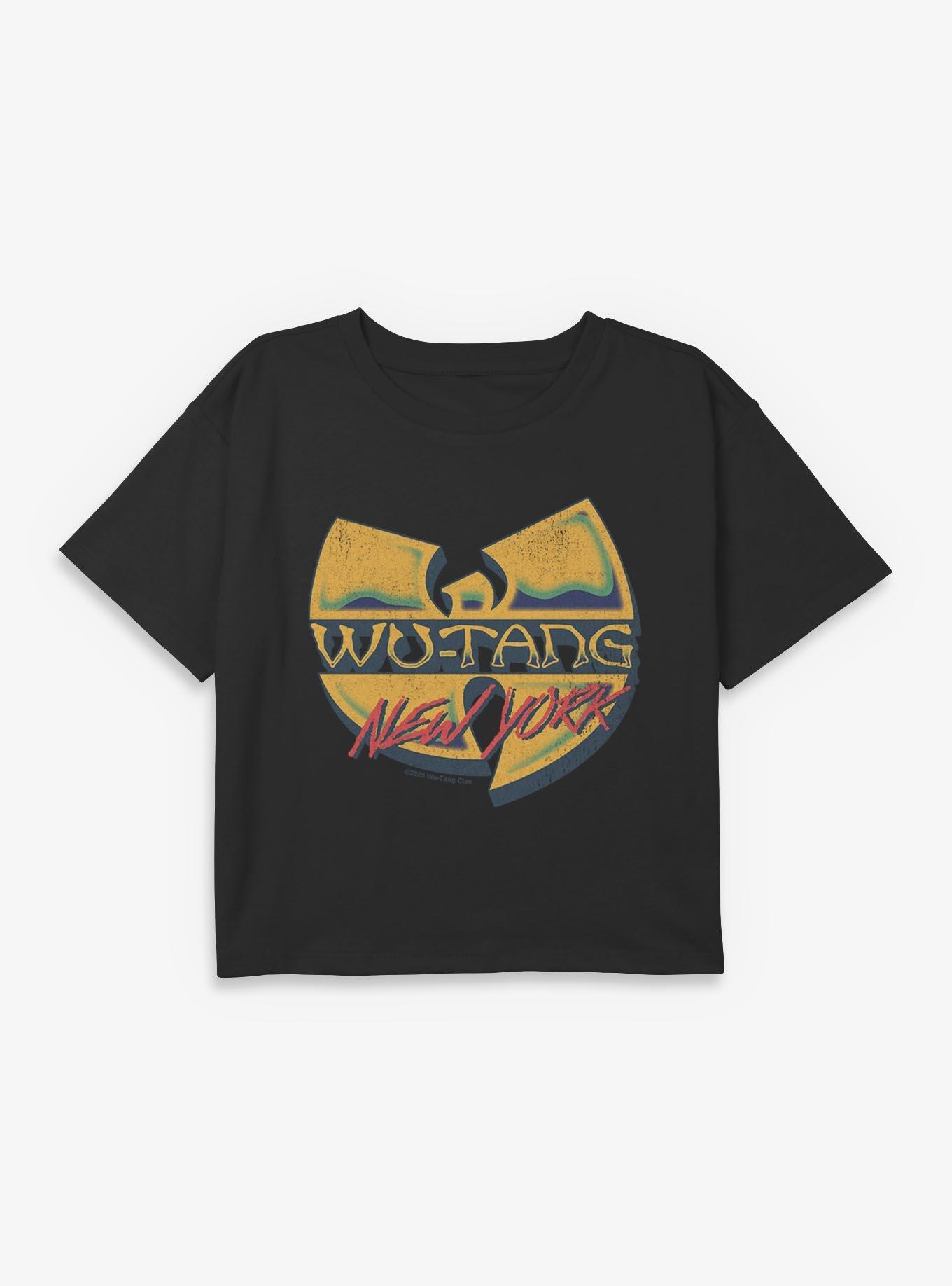 Wu-Tang New York  Youth Girls Boxy Crop T-Shirt, , hi-res