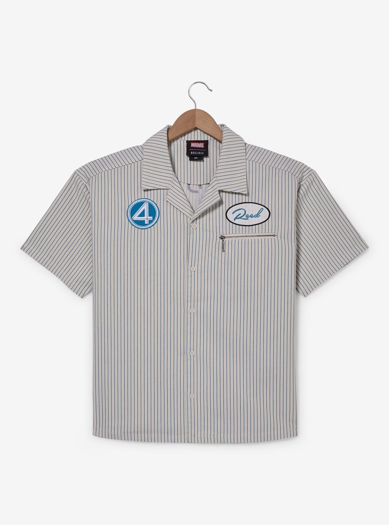 Marvel The Fantastic Four Fantasticar Woven Button-Up &mdash; BoxLunch Exclusive, , hi-res