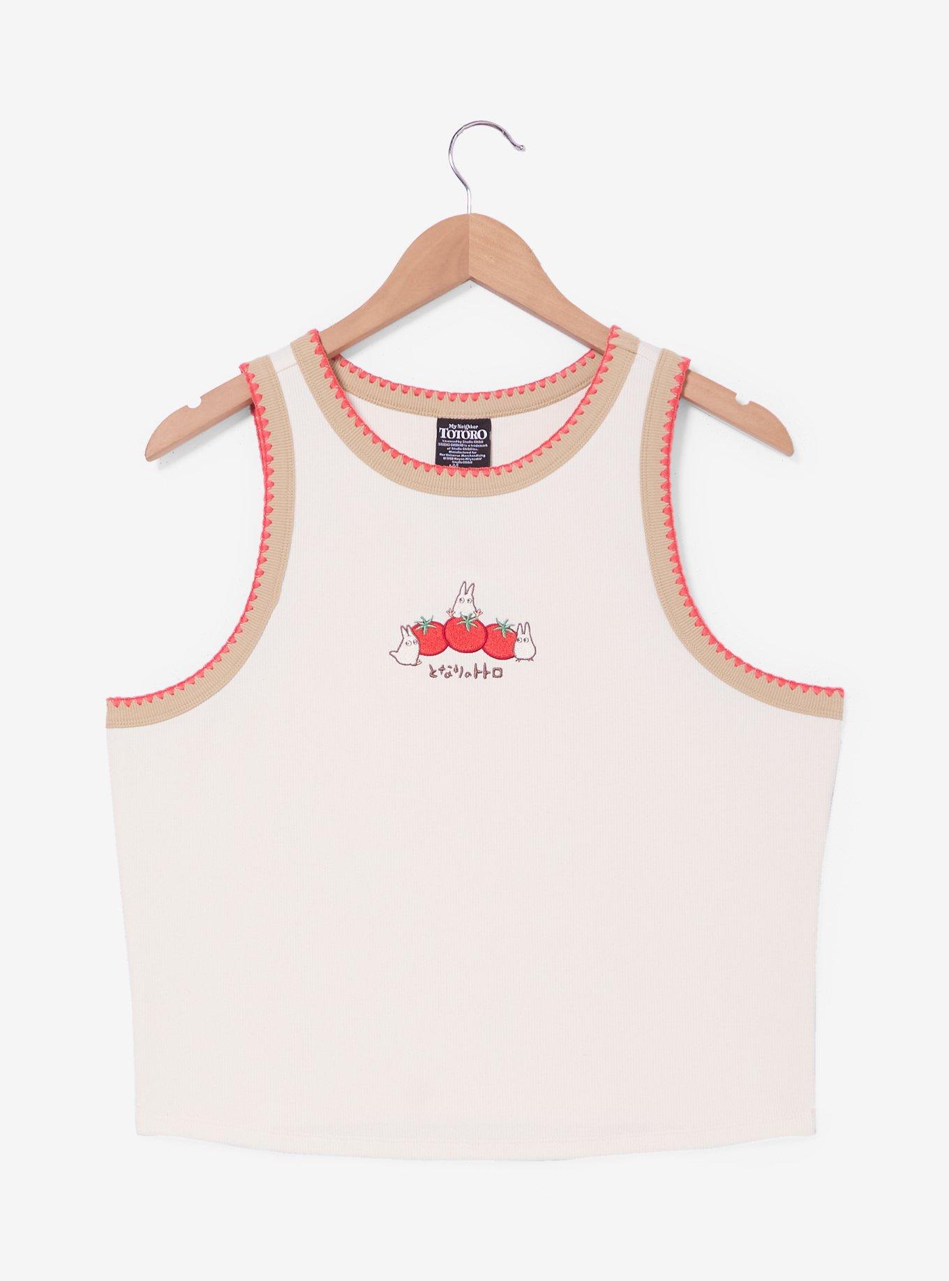 Studio Ghibli&reg; My Neighbor Totoro Tomatoes Women's Plus Size Tank Top &mdash; BoxLunch Exclusive, , hi-res