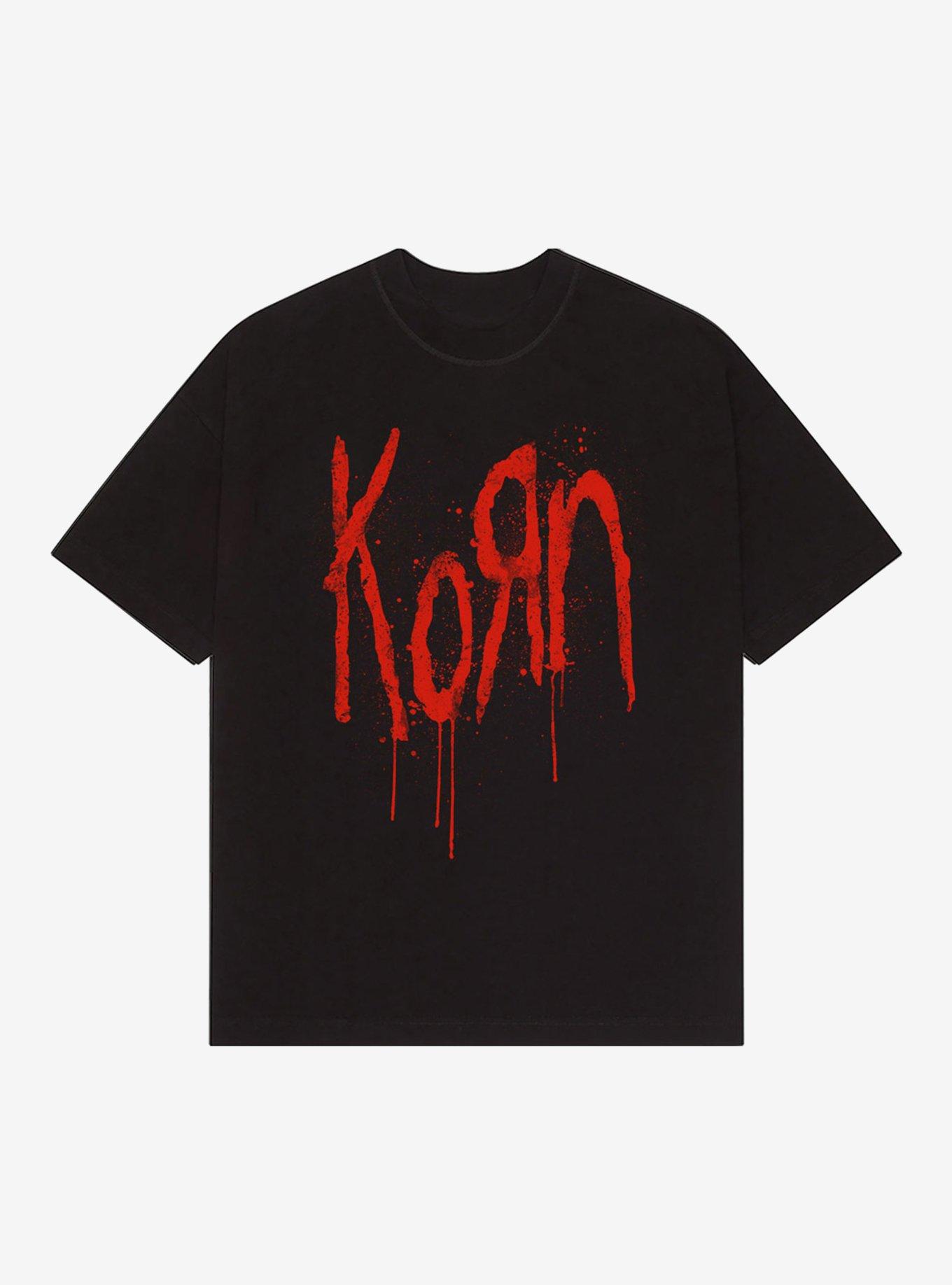 Korn Still A Freak Red Logo T-Shirt, , hi-res