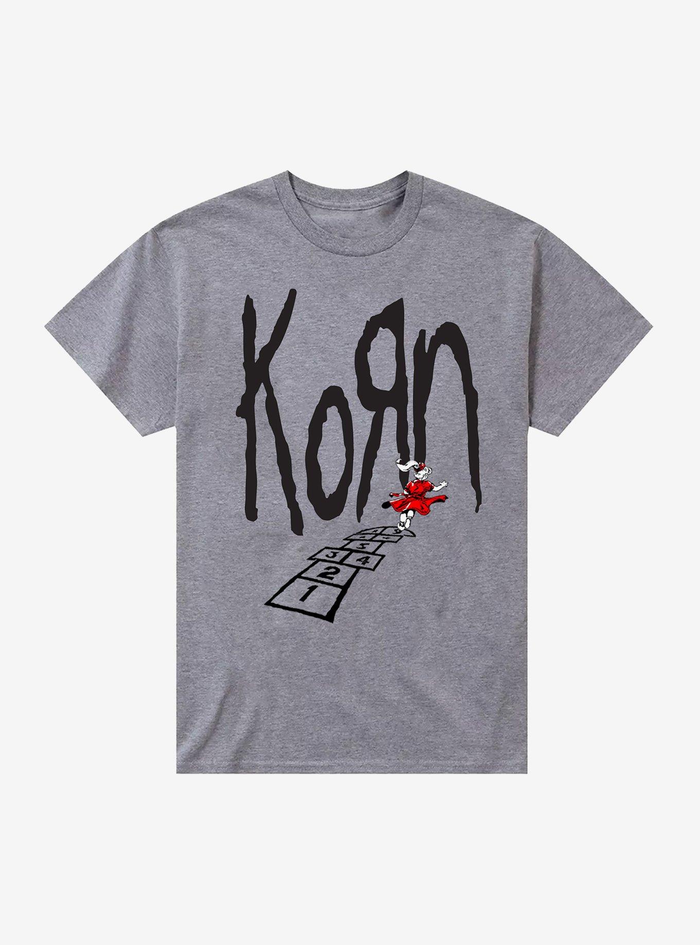 Korn Follow The Leader Grey T-Shirt, , hi-res