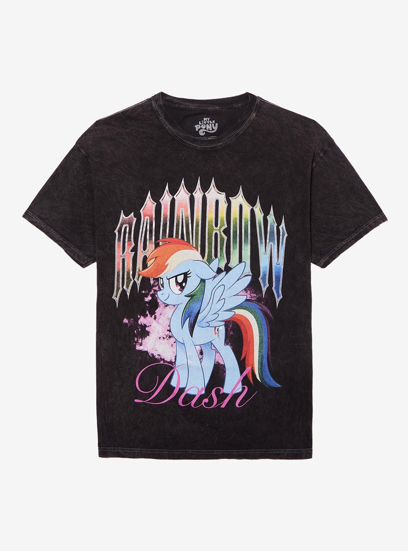 My Little Pony Rainbow Dash Mineral Wash T-Shirt, , hi-res