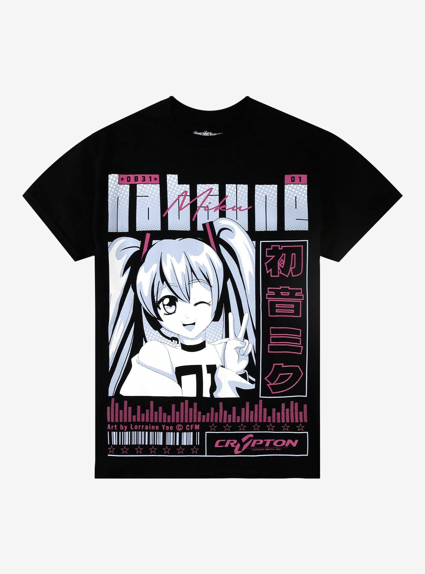Hatsune Miku Magazine T-Shirt, , hi-res