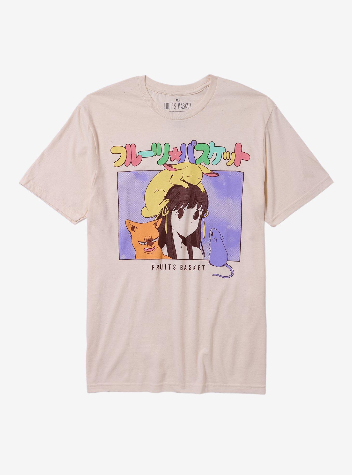 Fruits Basket Tohru Animals T-Shirt, , hi-res
