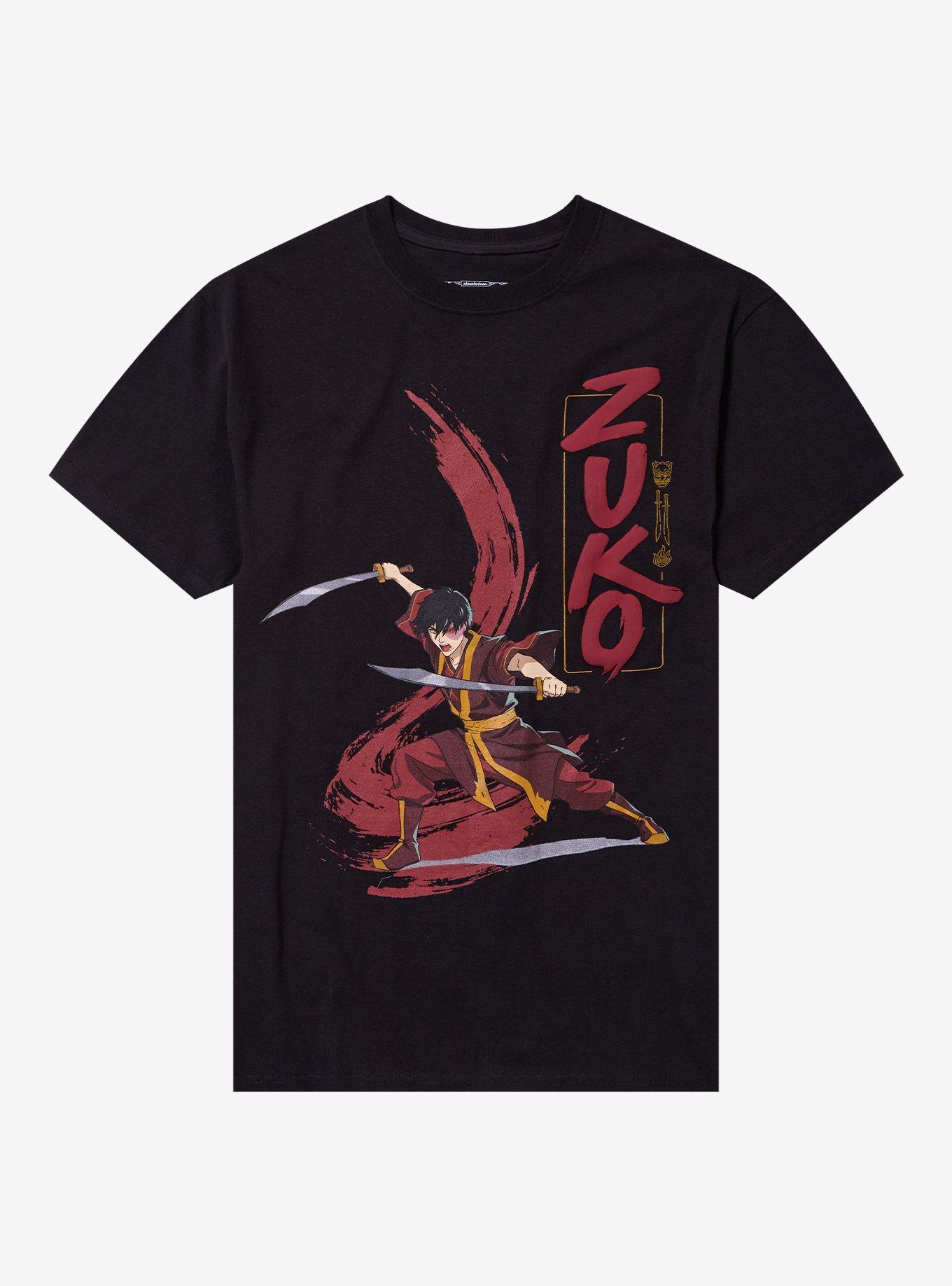Avatar: The Last Airbender Zuko Dual Broadswords T-Shirt, , hi-res