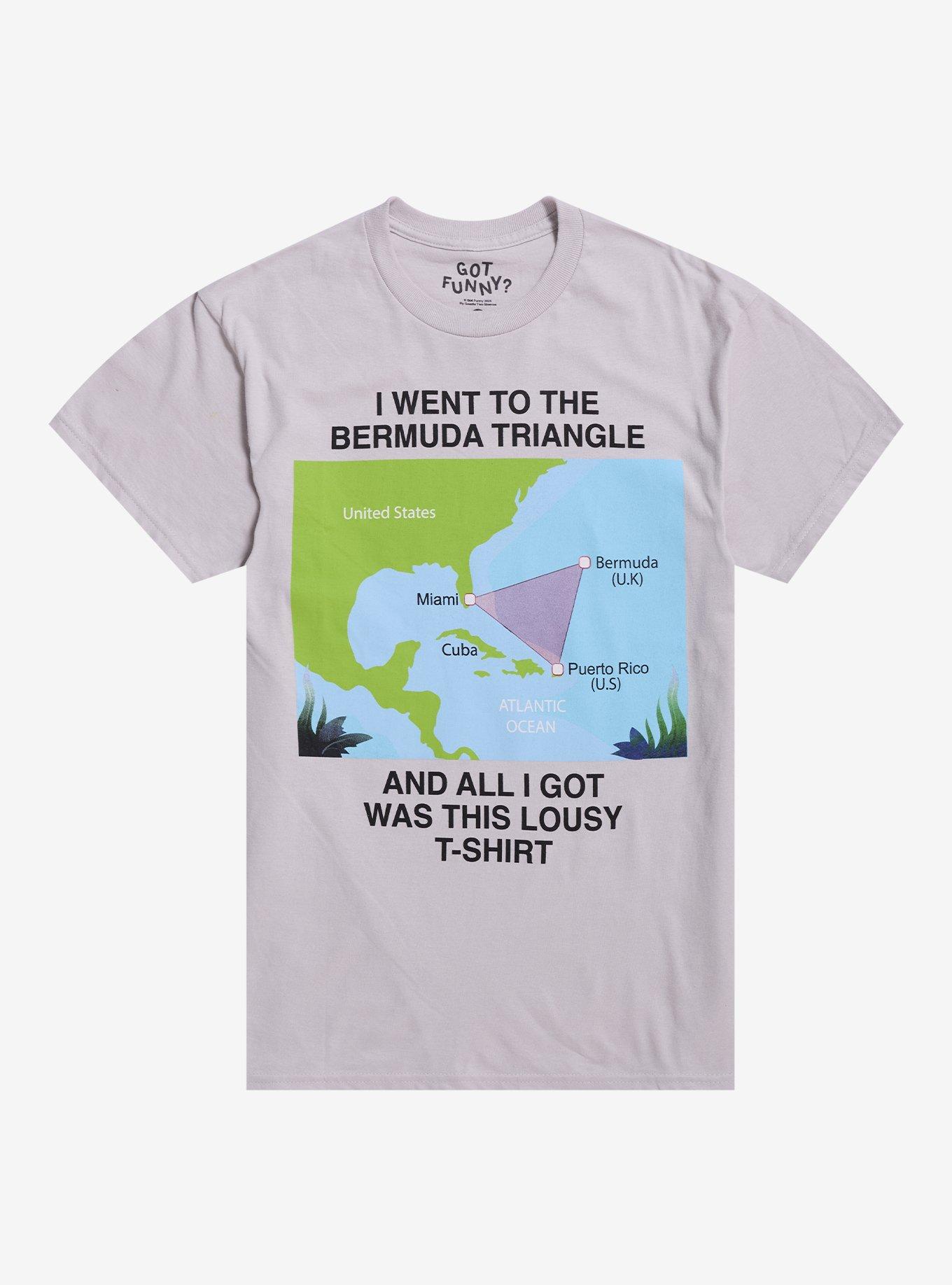 Bermuda Triangle Lousy T-Shirt By Got Funny?, , hi-res