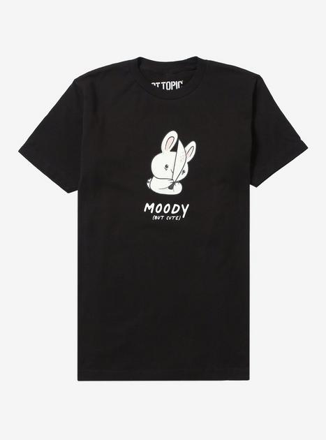 Cute But Moody Bunny T-Shirt | Hot Topic