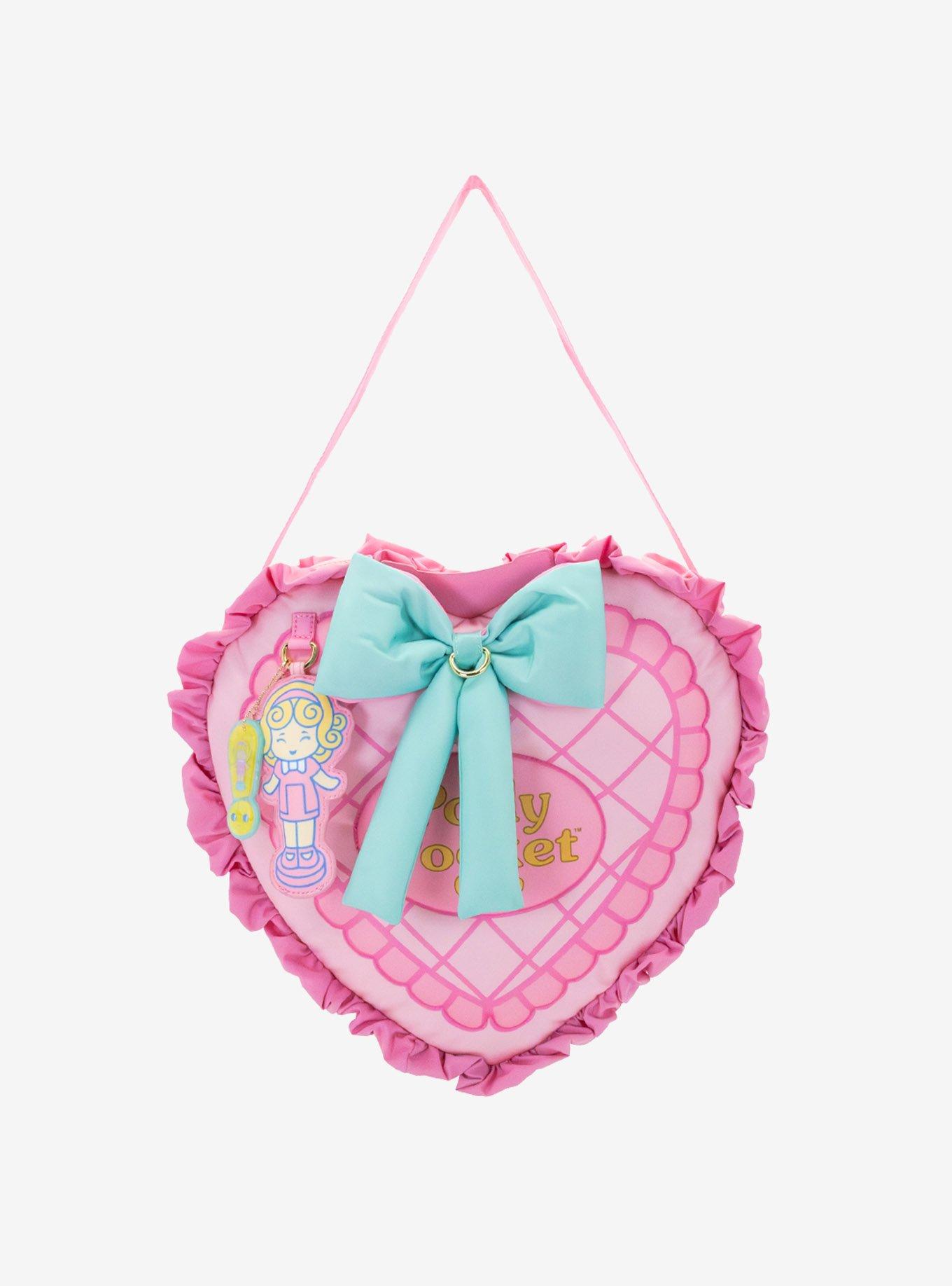 Whatever! Makes You Happy x Polly Pocket Heart Compact Padded Nylon Tote Bag, , hi-res