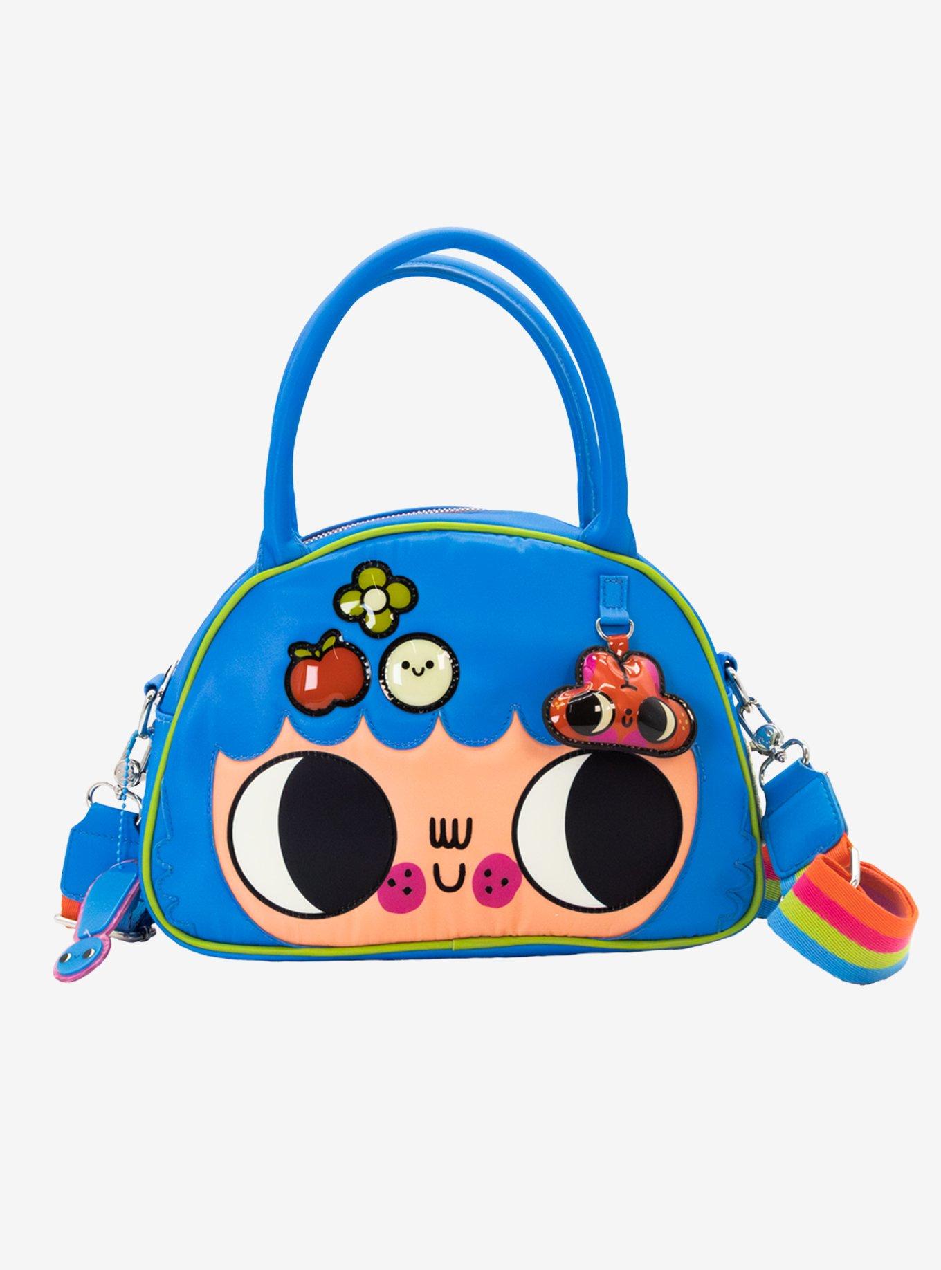 Whatever! Makes You Happy x Burger Babie Convertible Crossbody Bowler Bag, , hi-res