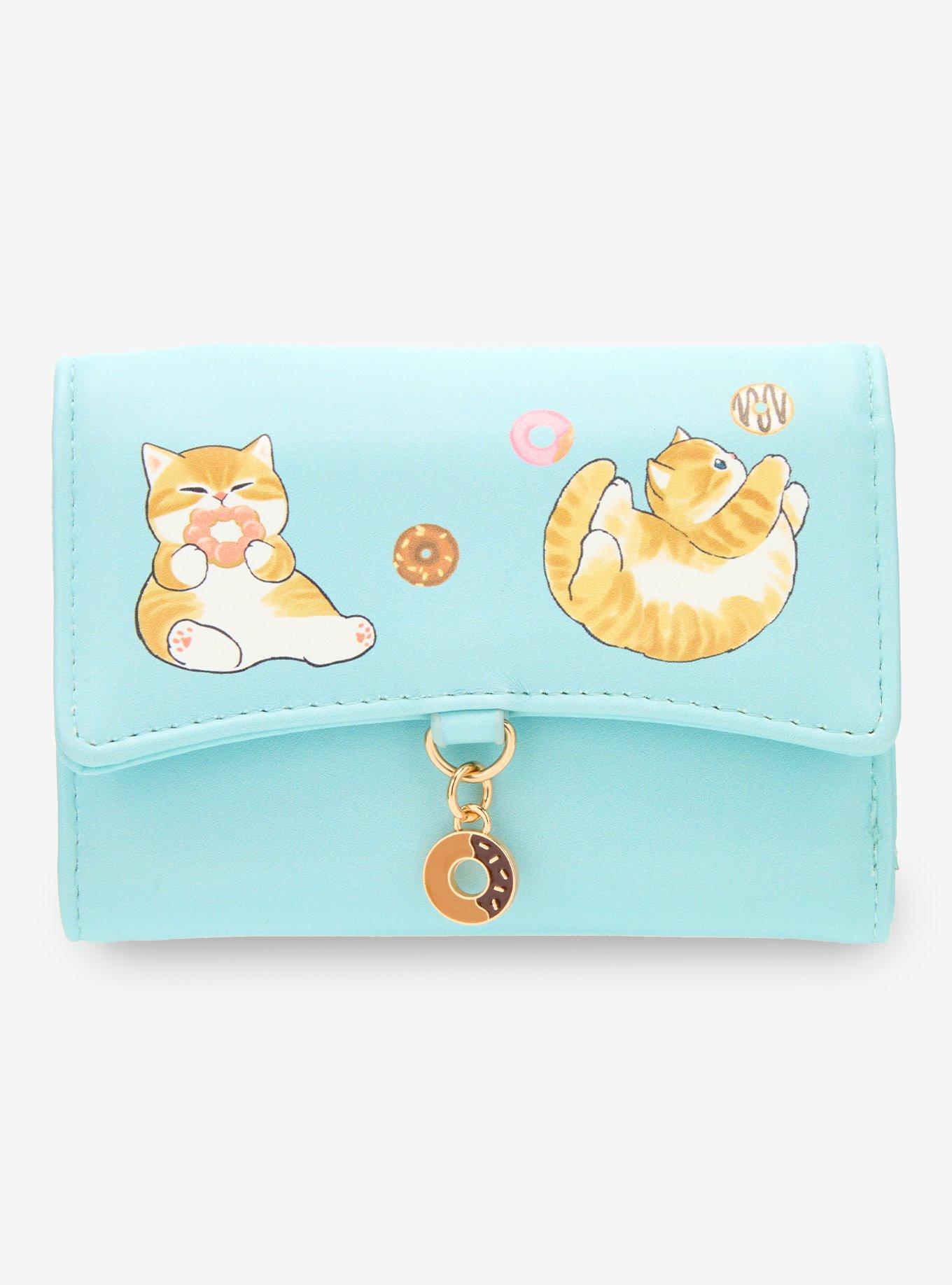 Mofusand Donut Blue Wallet &mdash; BoxLunch Exclusive, , hi-res