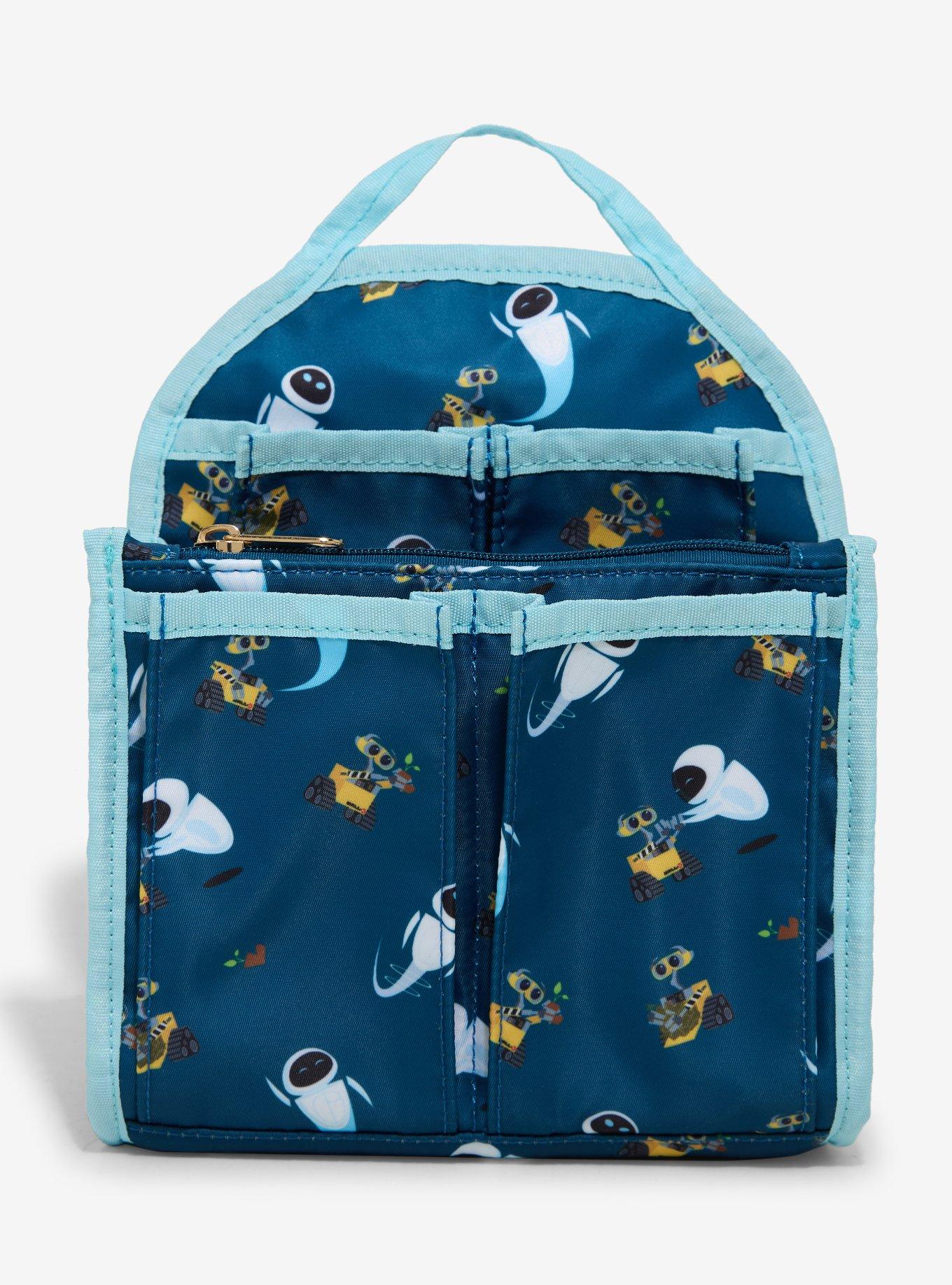 Disney Pixar WALL-E EVE & WALL-E Allover Print Mini Backpack Organizer - BoxLunch Exclusive, , hi-res