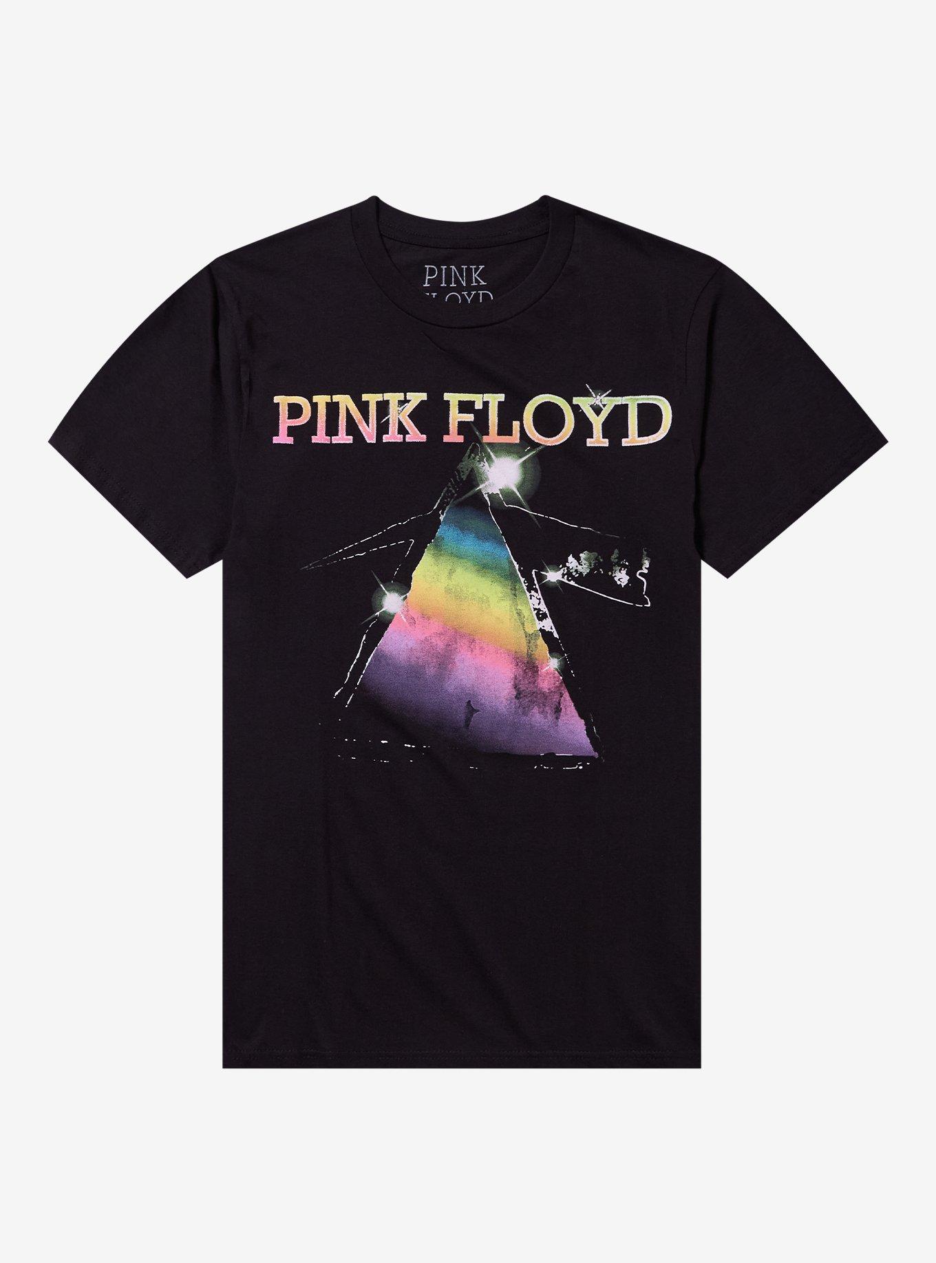 Pink Floyd Dark Side Of The Moon Rainbow T-Shirt, , hi-res