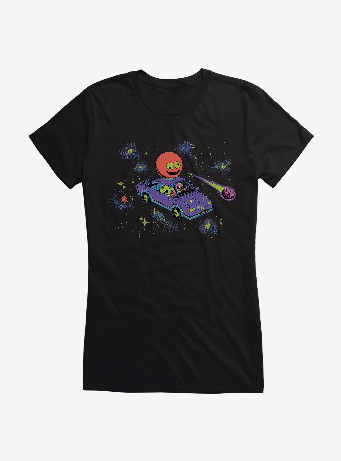 Smiling Friends In Space Girls T-Shirt