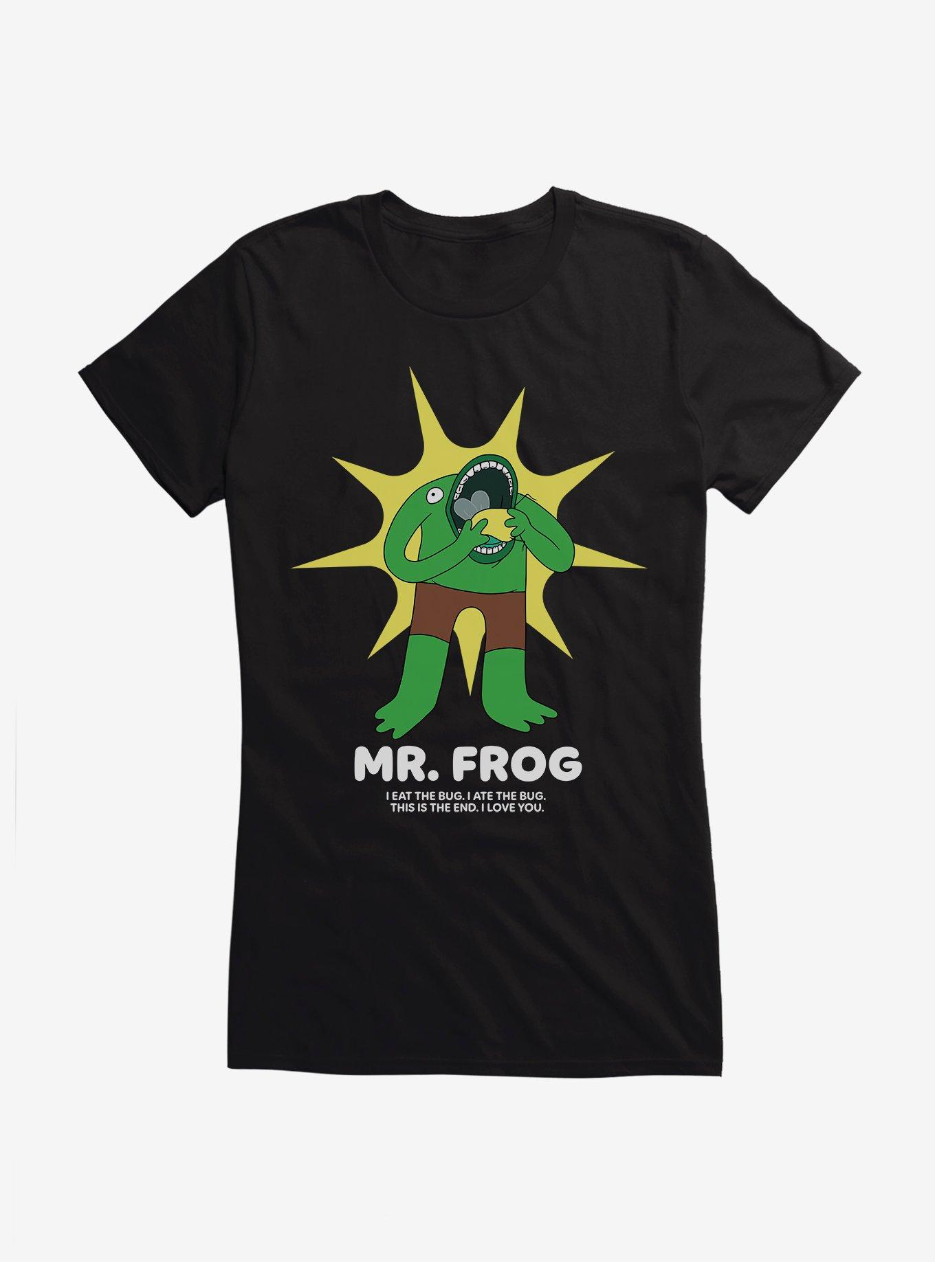 Smiling Friends Mr. Frog Girls T-Shirt, , hi-res