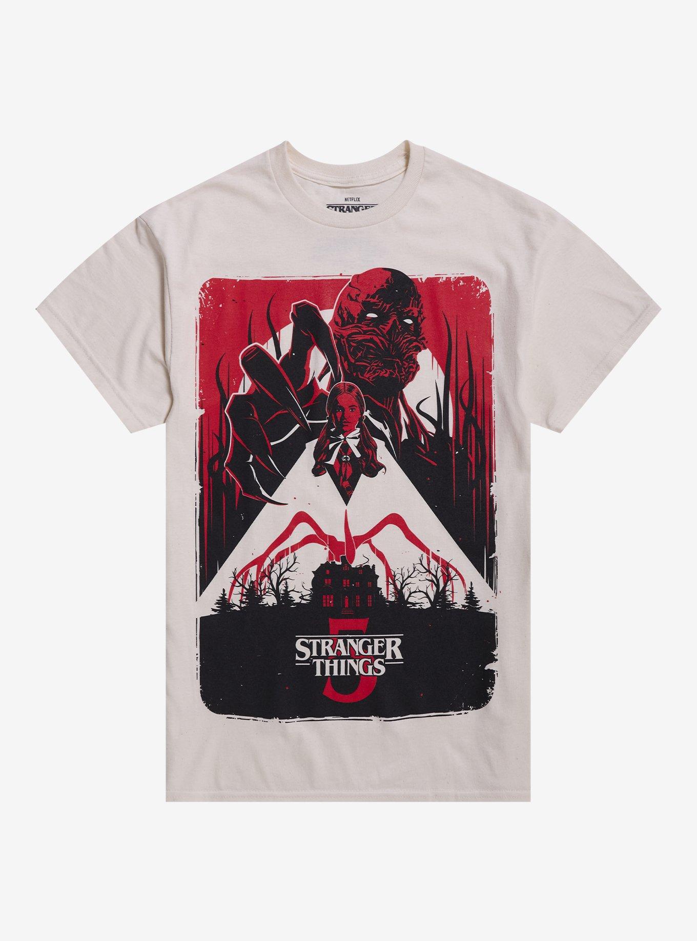 Stranger Things Season 5 Vecna & Max Poster T-Shirt | Hot Topic
