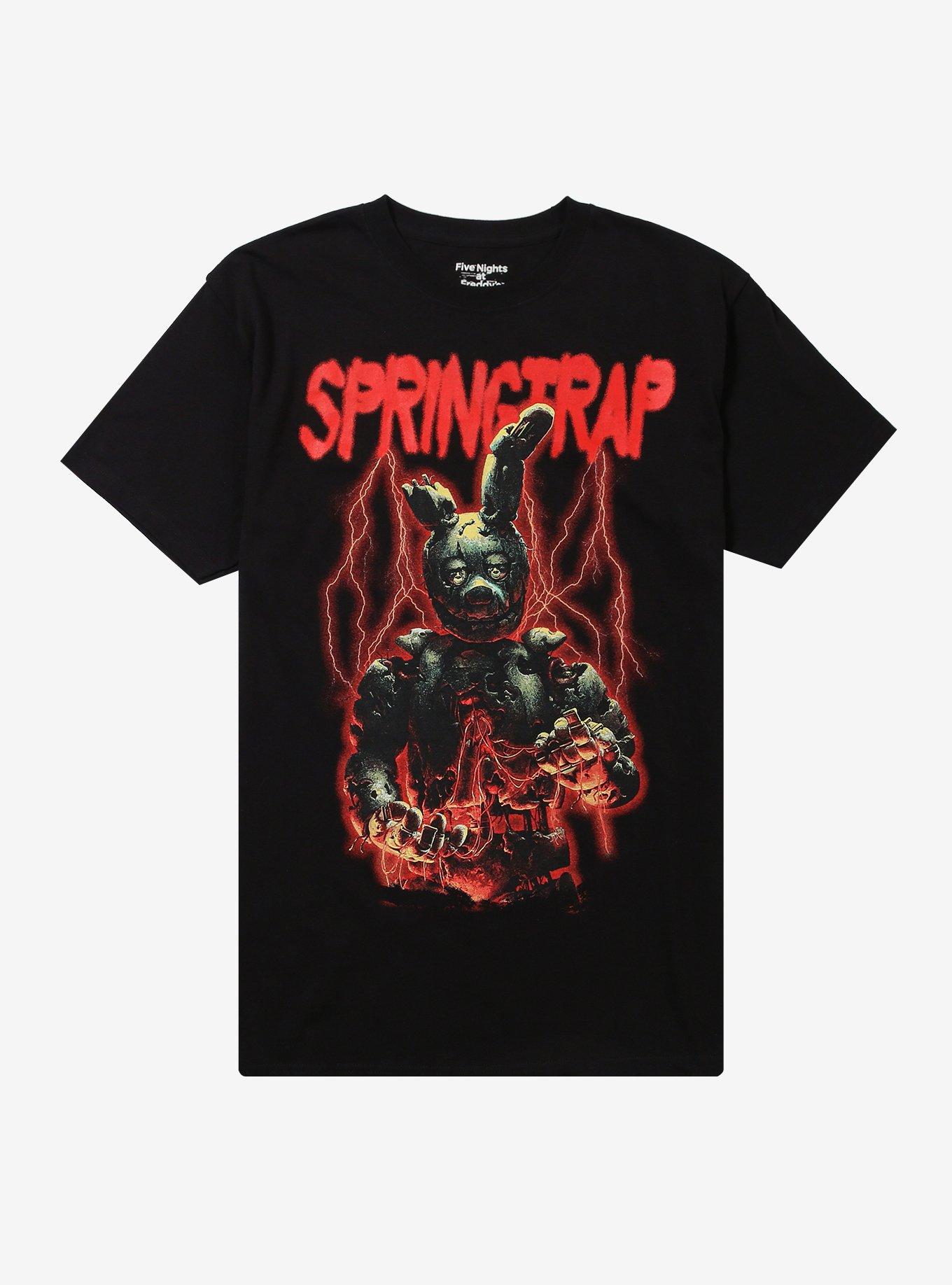 Five Nights At Freddy's Springtrap Lightning T-Shirt, , hi-res