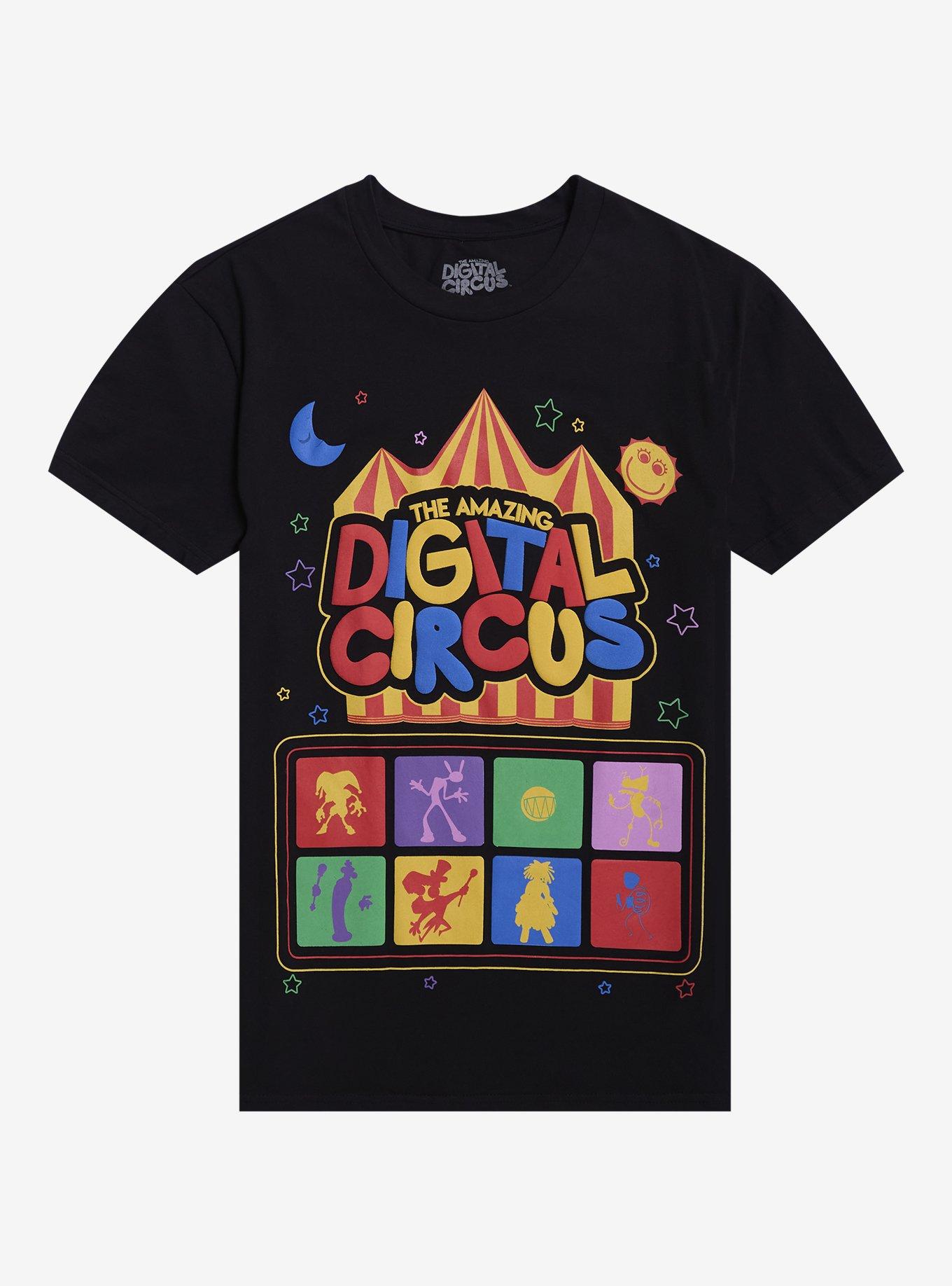 The Amazing Digital Circus Puff Print T-Shirt