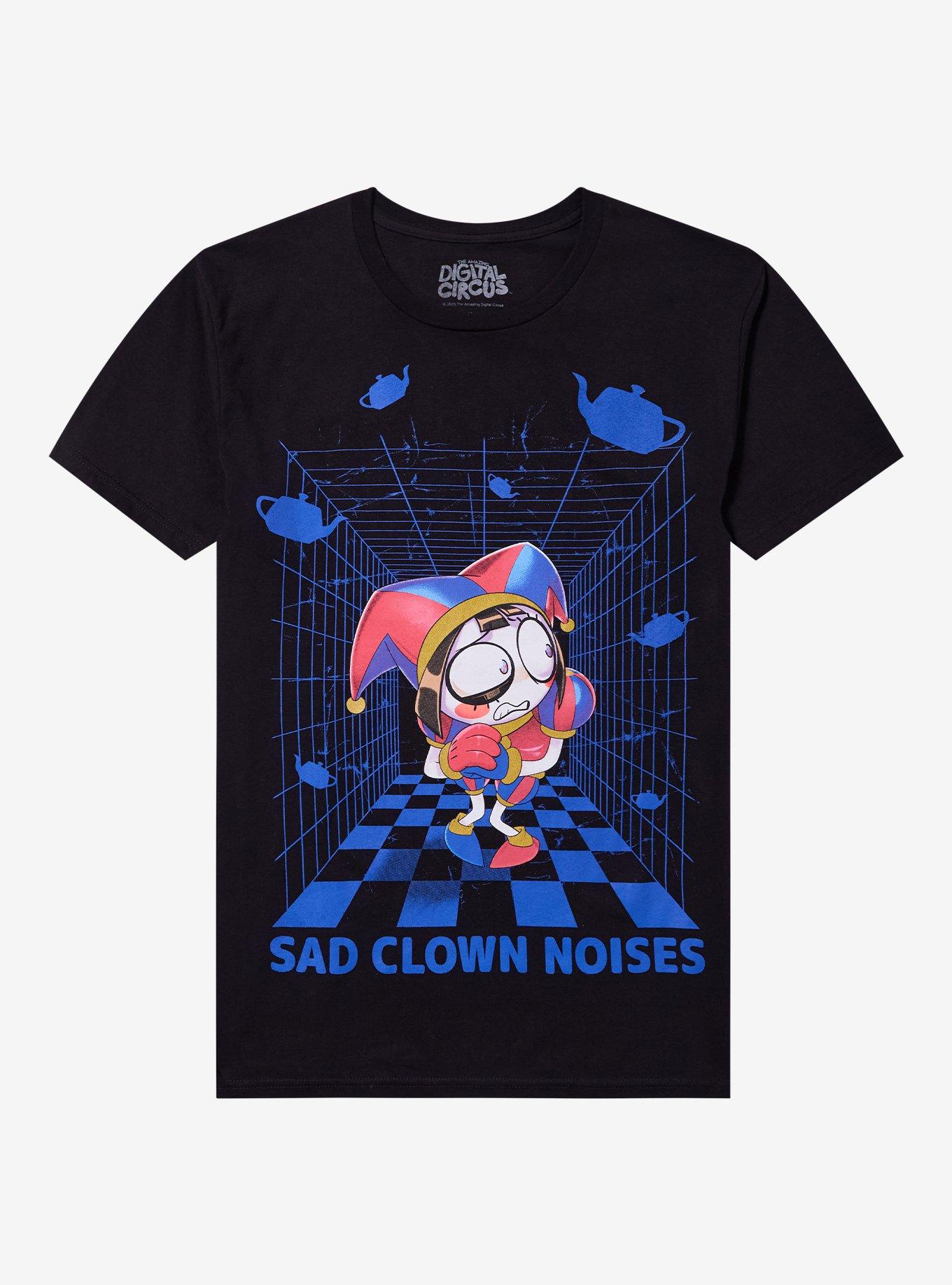 The Amazing Digital Circus Pomni Sad Clown T-Shirt, , hi-res