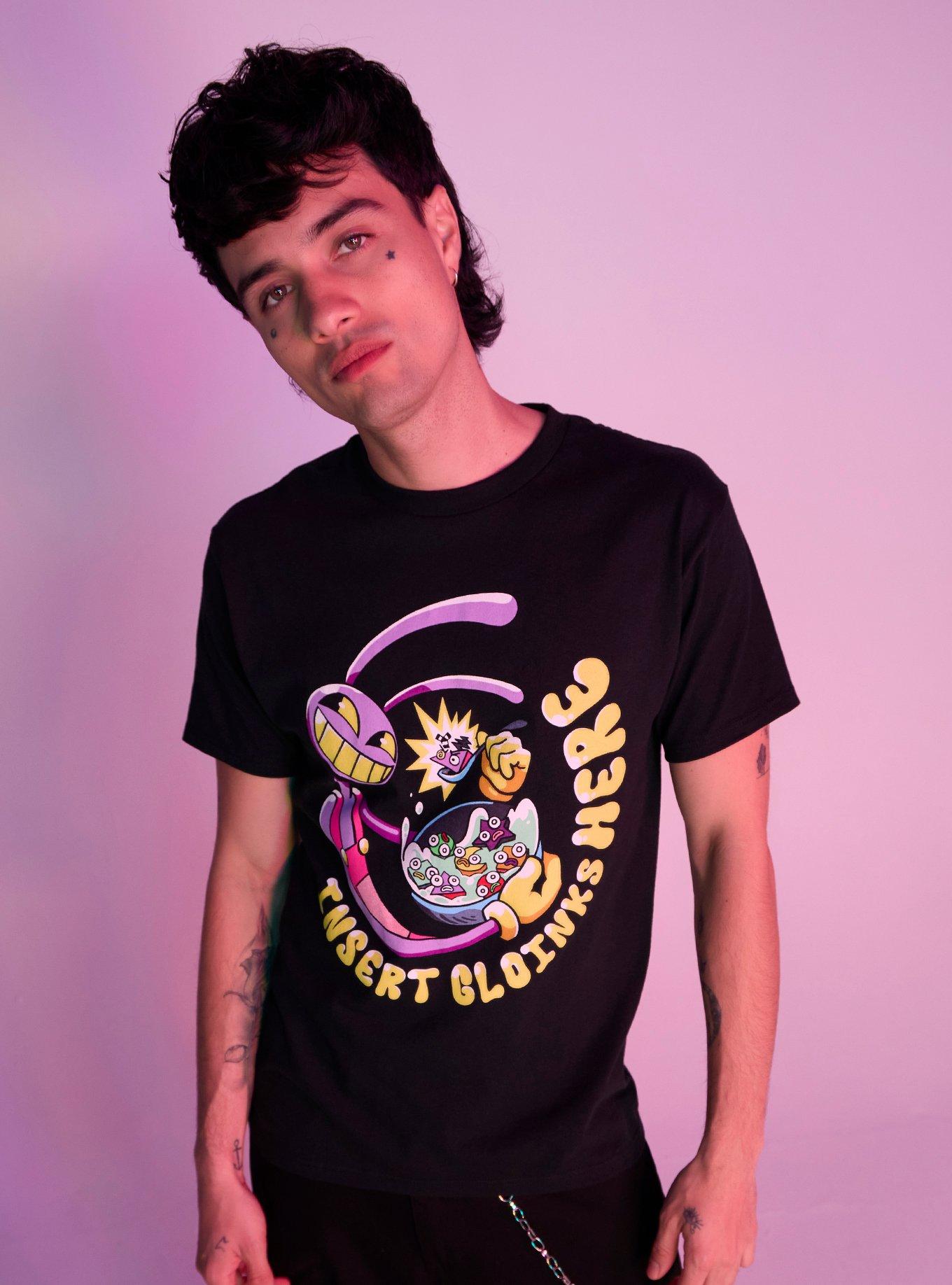 circus ファンクラブ Tシャツ Jax x Pomni TADC Jester Graphic Tee - Funny Oversized Graphic