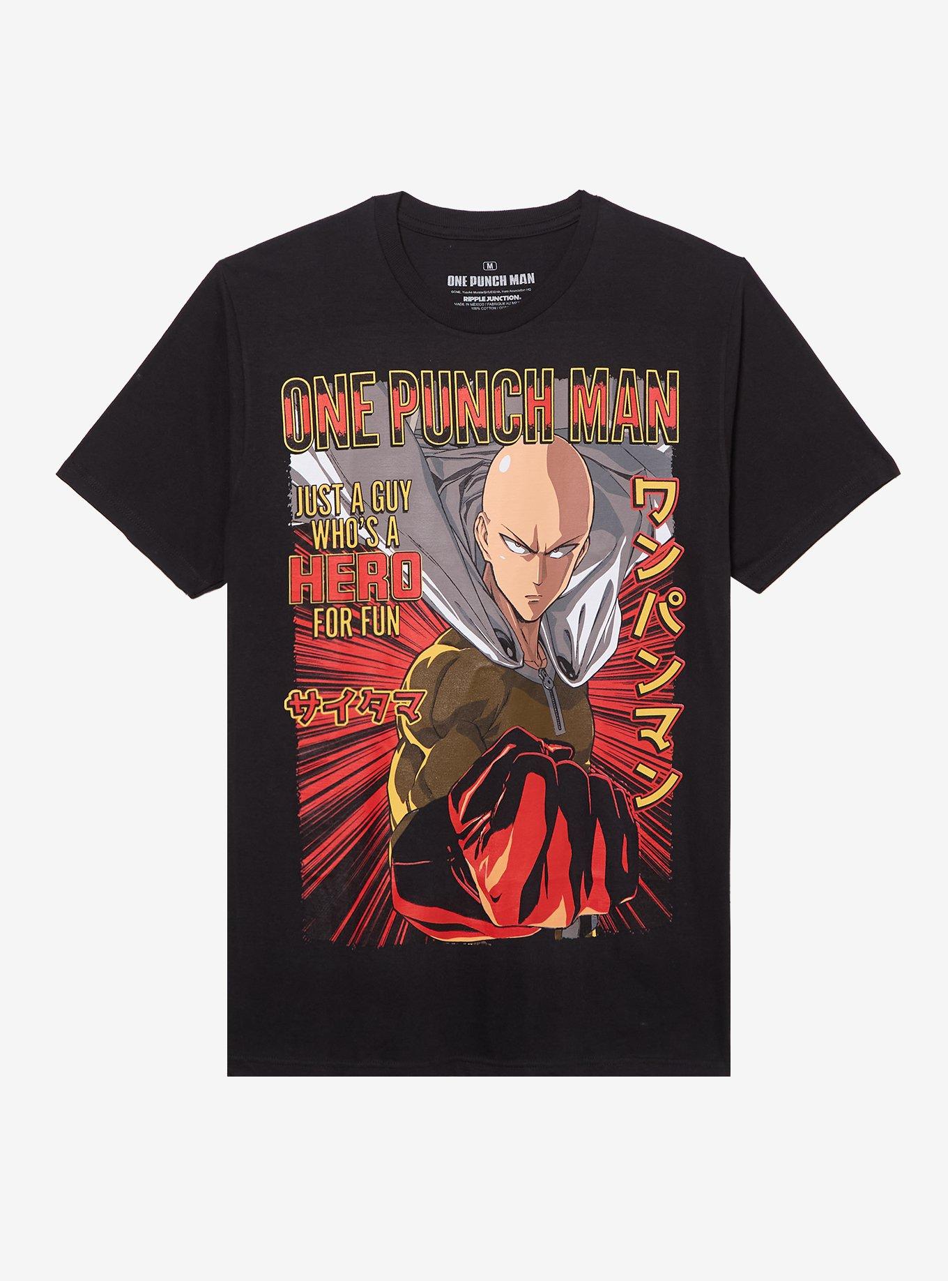 One Punch Man Magazine Cover T-Shirt