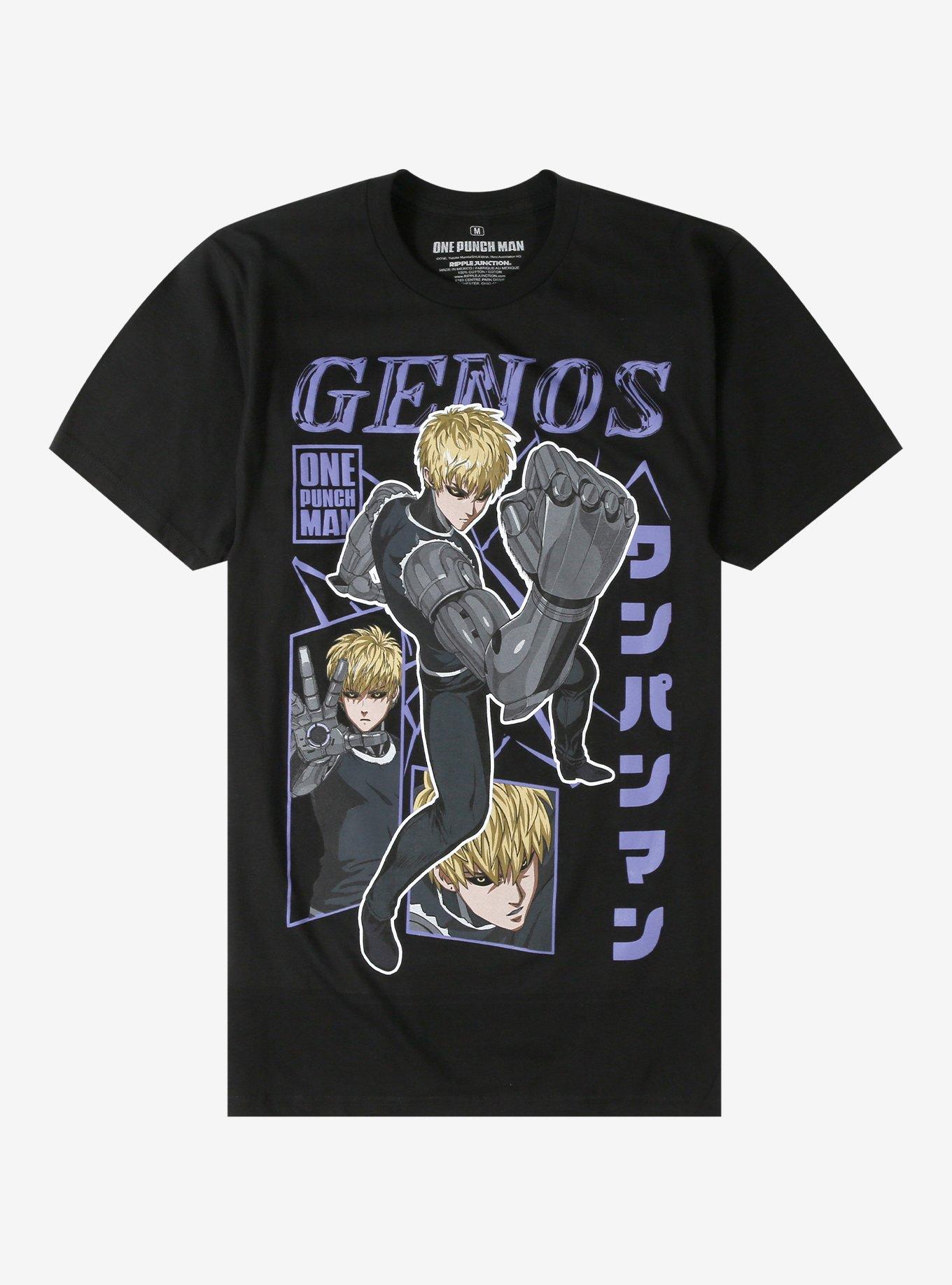 One Punch Man Genos Collage T-Shirt, , hi-res