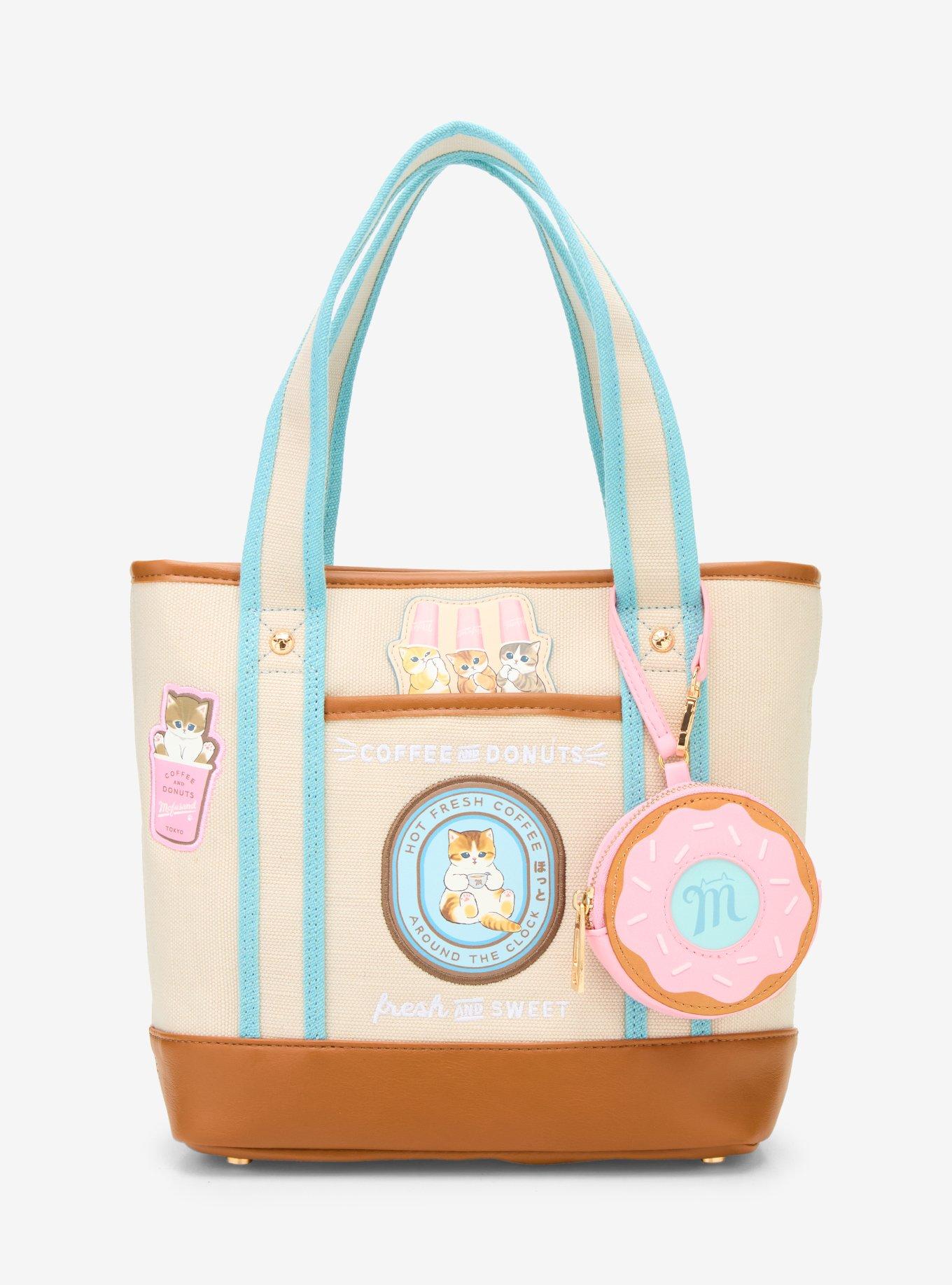 Mofusand Donut Tote Bag &mdash; BoxLunch Exclusive, , hi-res