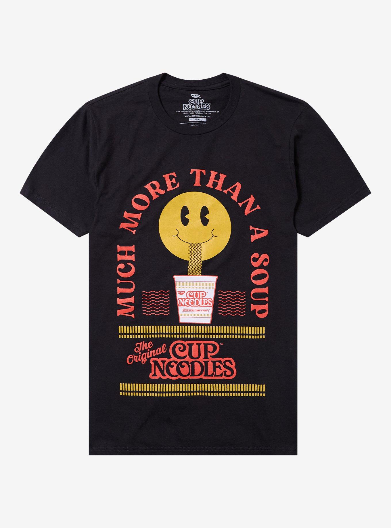 Nissin Cup Noodles Smiling Face T-Shirt, , hi-res
