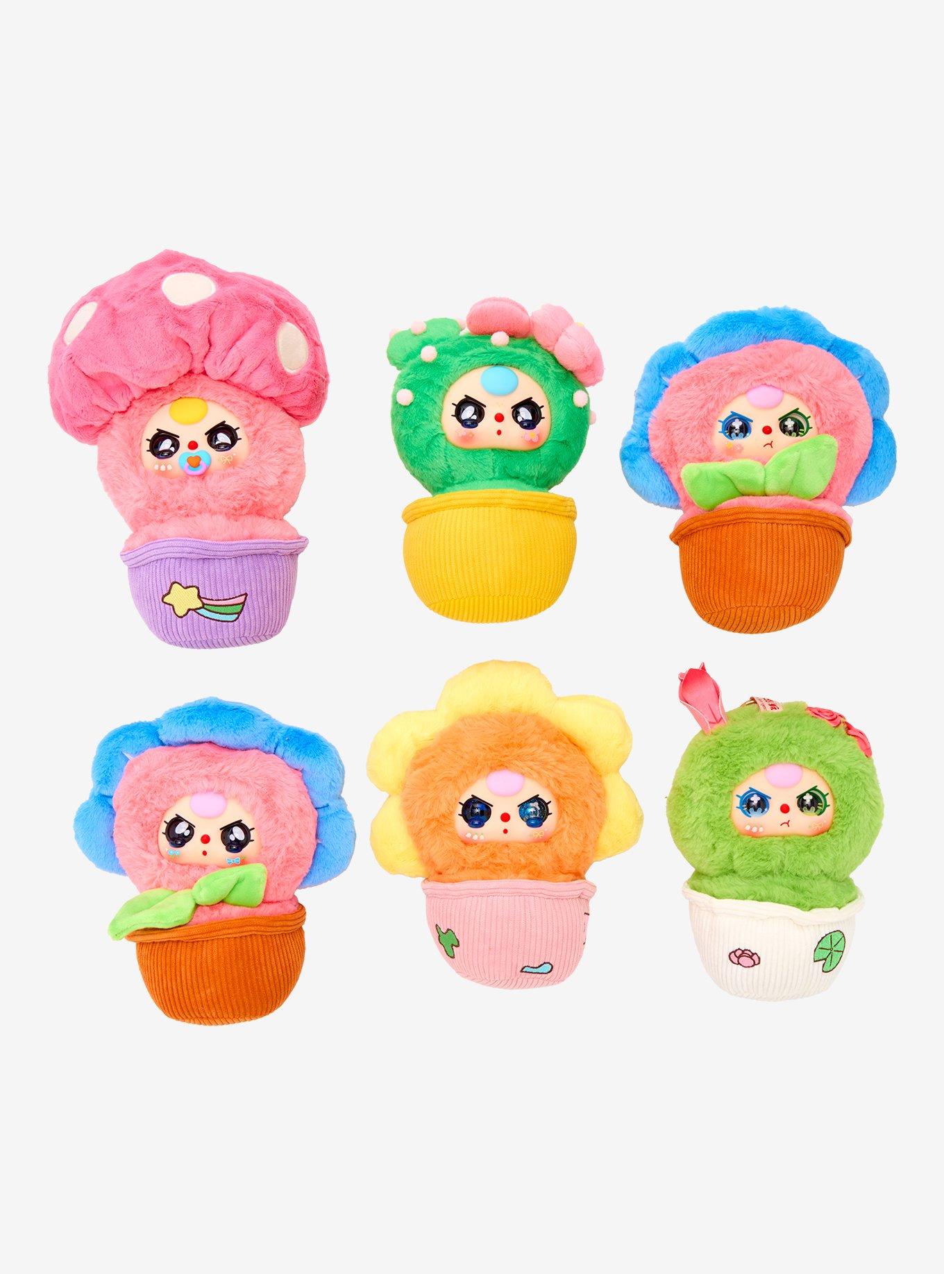 Baby Three A Pot Of Little Flower Blind Box Plush Bag Clip | Hot Topic