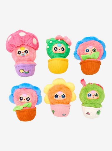 Baby Three A Pot Of Little Flower Blind Box Plush Bag Clip | Hot Topic