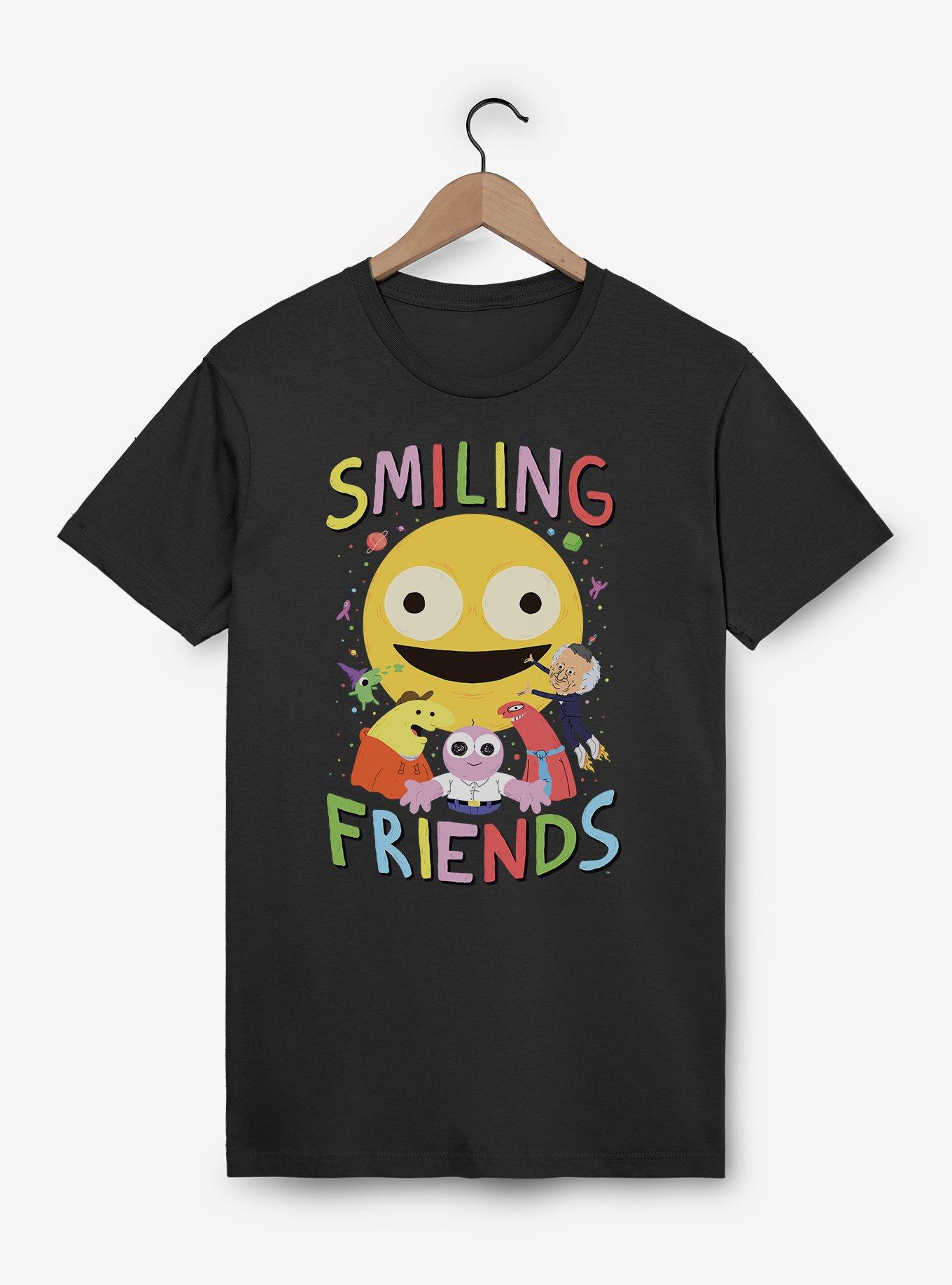 Smiling Friends Hugs All Around T-Shirt, , hi-res
