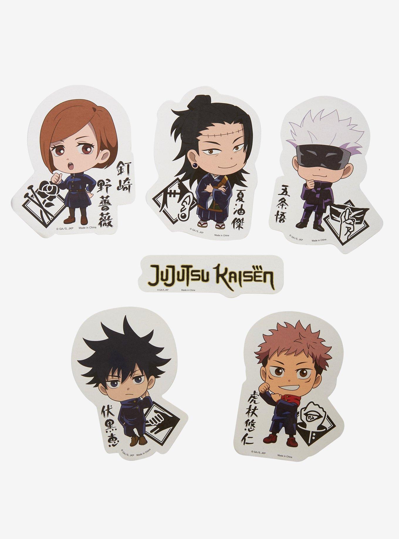 Jujutsu Kaisen Chibi Character Sticker Set, , hi-res