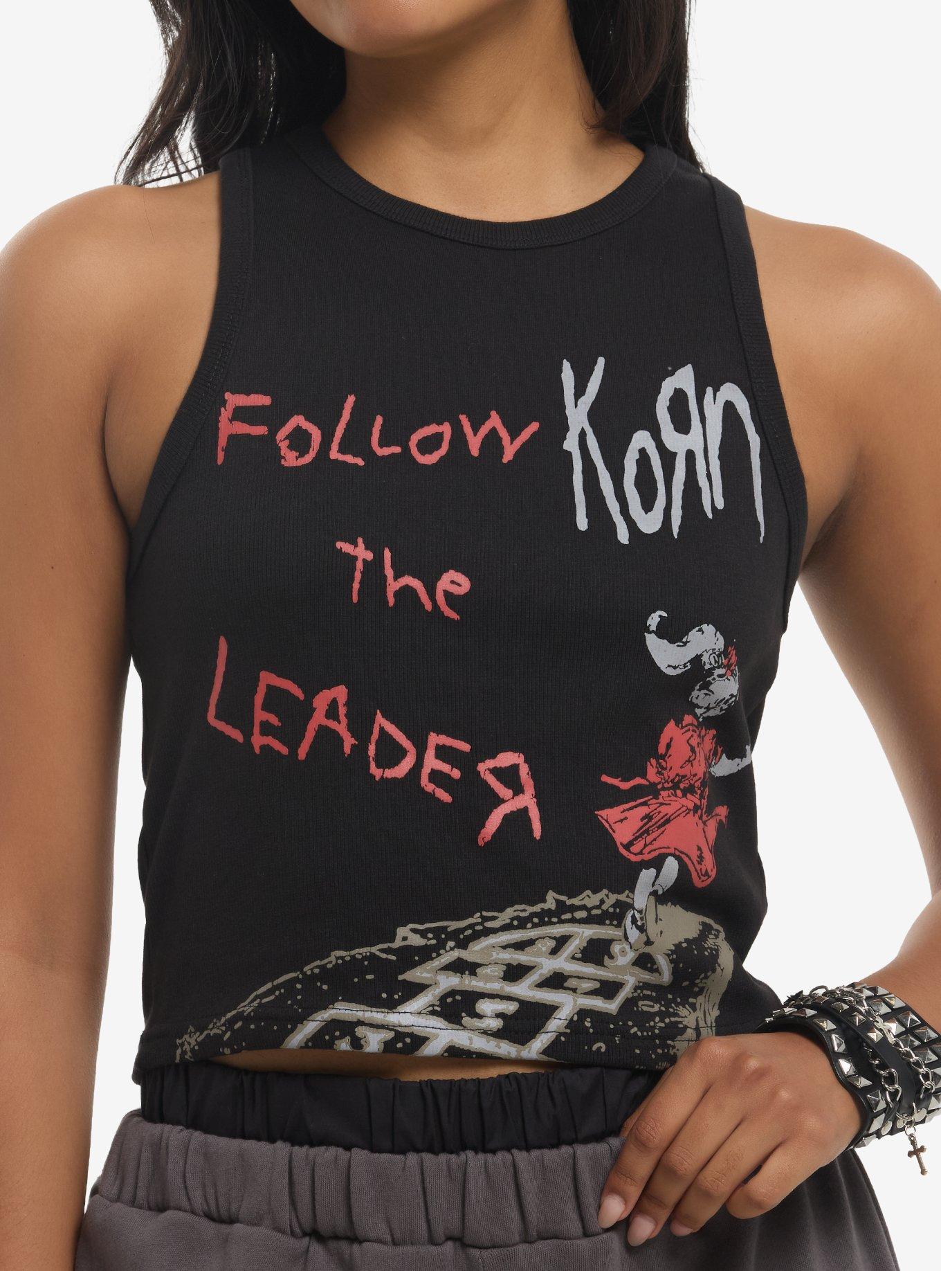 Korn Follow The Leader Girls Ribbed Tank Top | Hot Topic