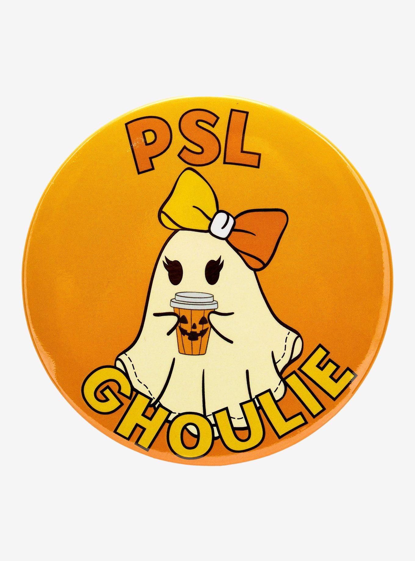 Ghostees PSL Ghoulie 3 Inch Button, , hi-res