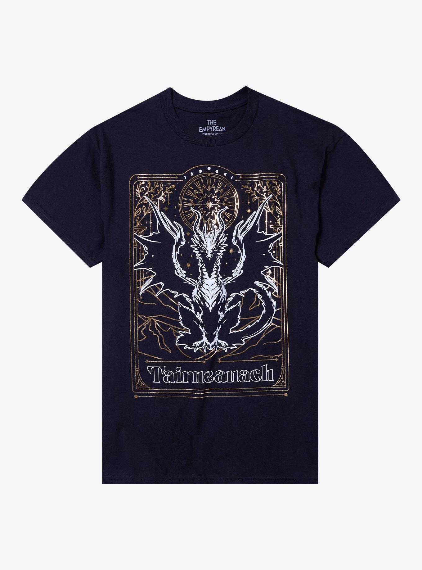 Fourth Wing Tairneanach Gold Foil T-Shirt, , hi-res