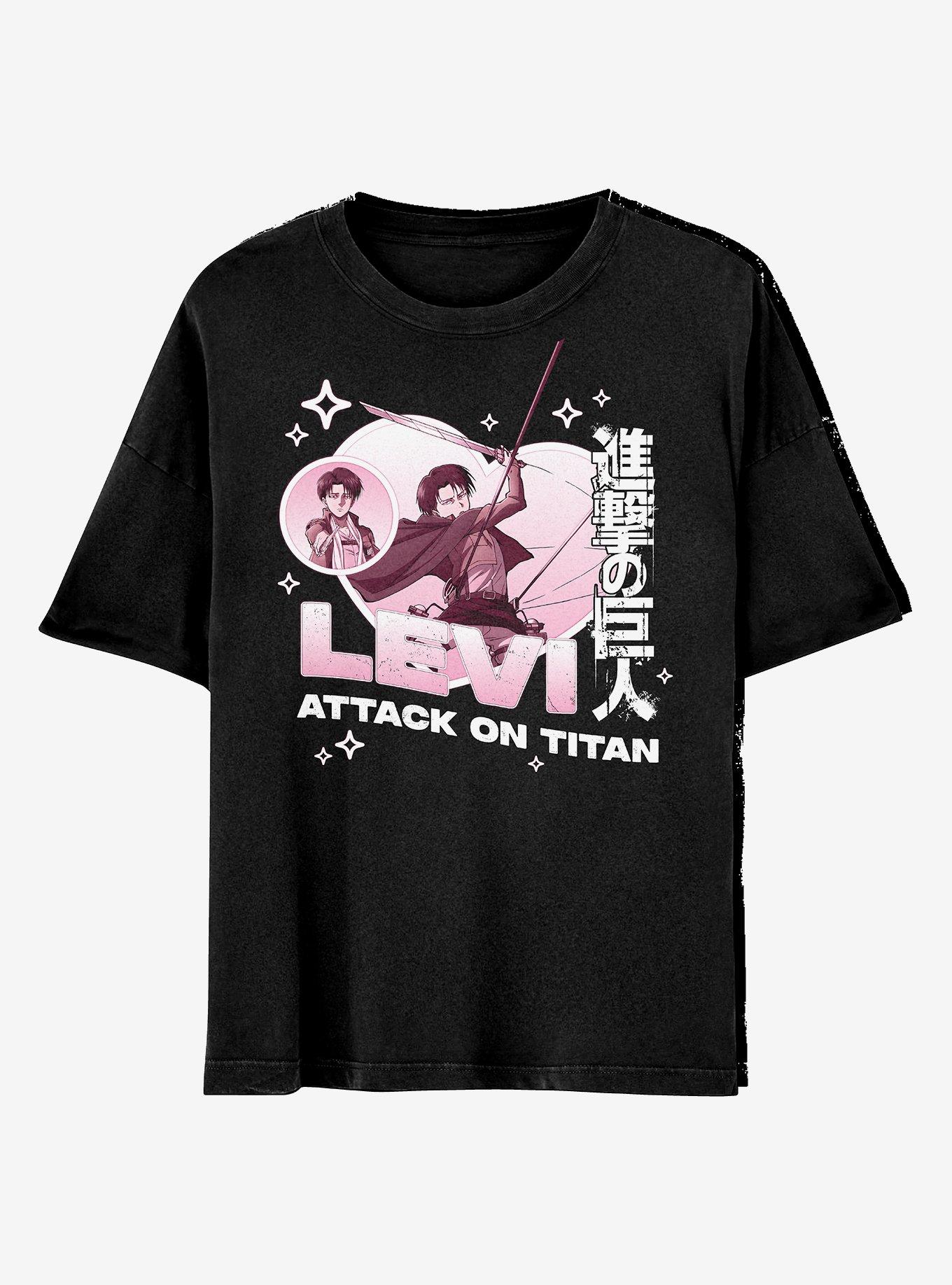 Attack On Titan Levi Heart T-Shirt, , hi-res