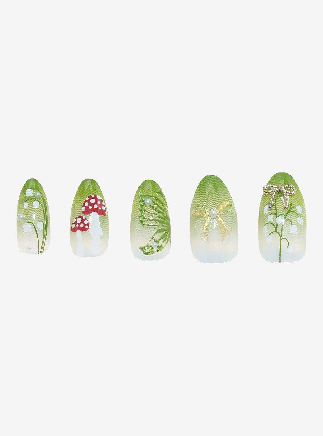 Blackheart Forest Fairy Press-On Nail Set, , hi-res