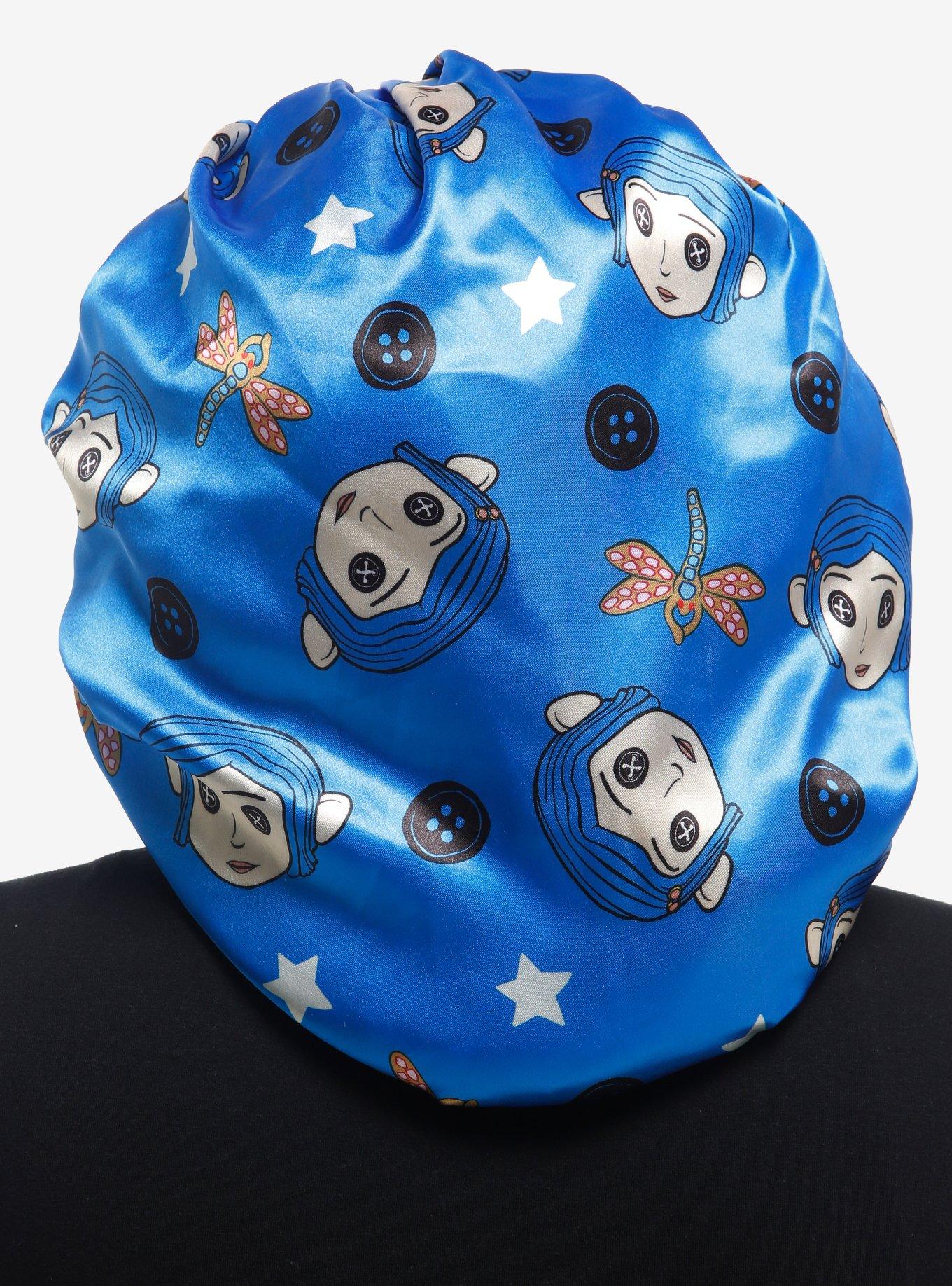 Coraline Button Eyes & Stars Reversible Bonnet, , hi-res