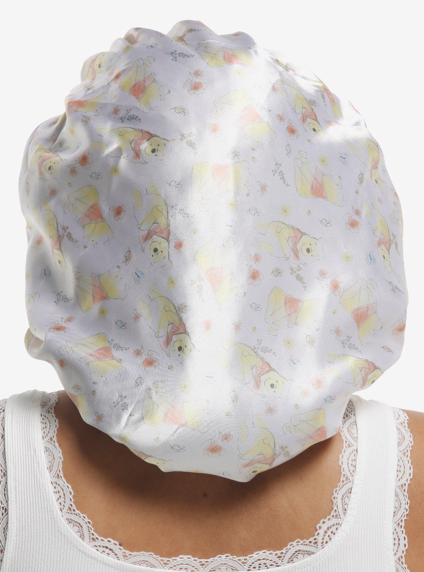 Disney Winnie The Pooh Flowers Satin Bonnet, , hi-res