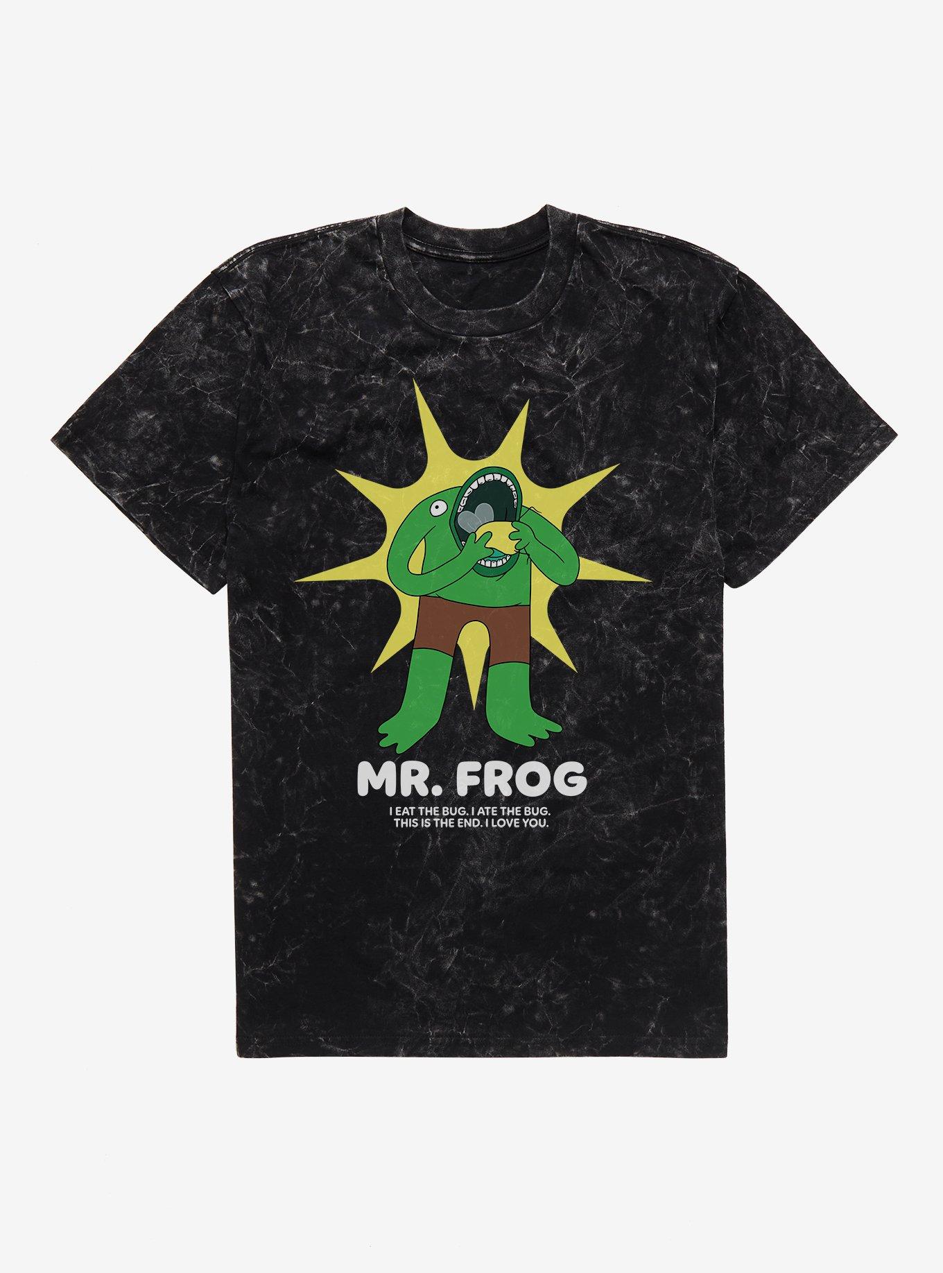 Smiling Friends Mr. Frog Mineral Wash T-Shirt, , hi-res