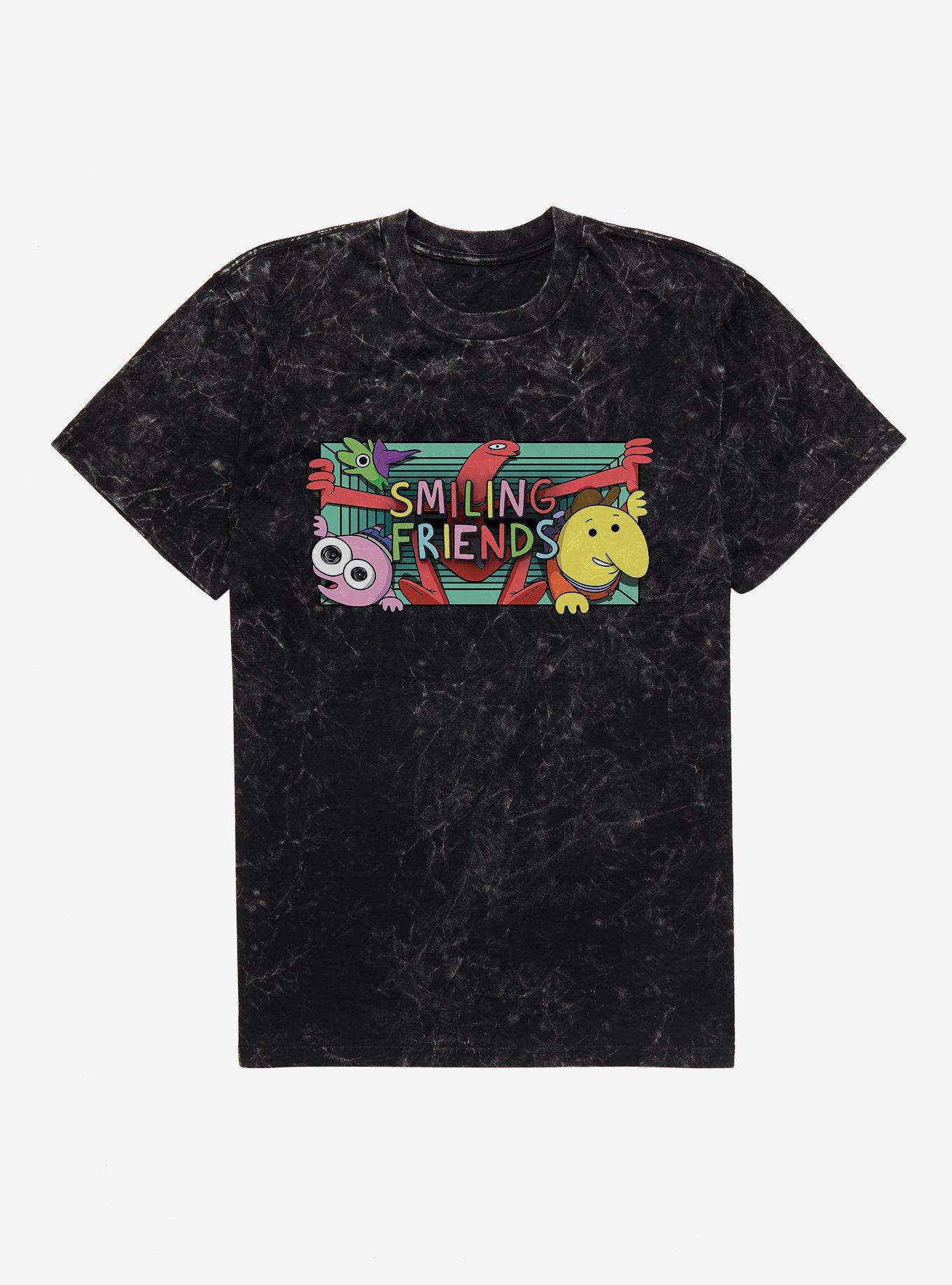 Smiling Friends Hallway Mineral Wash T-Shirt, , hi-res