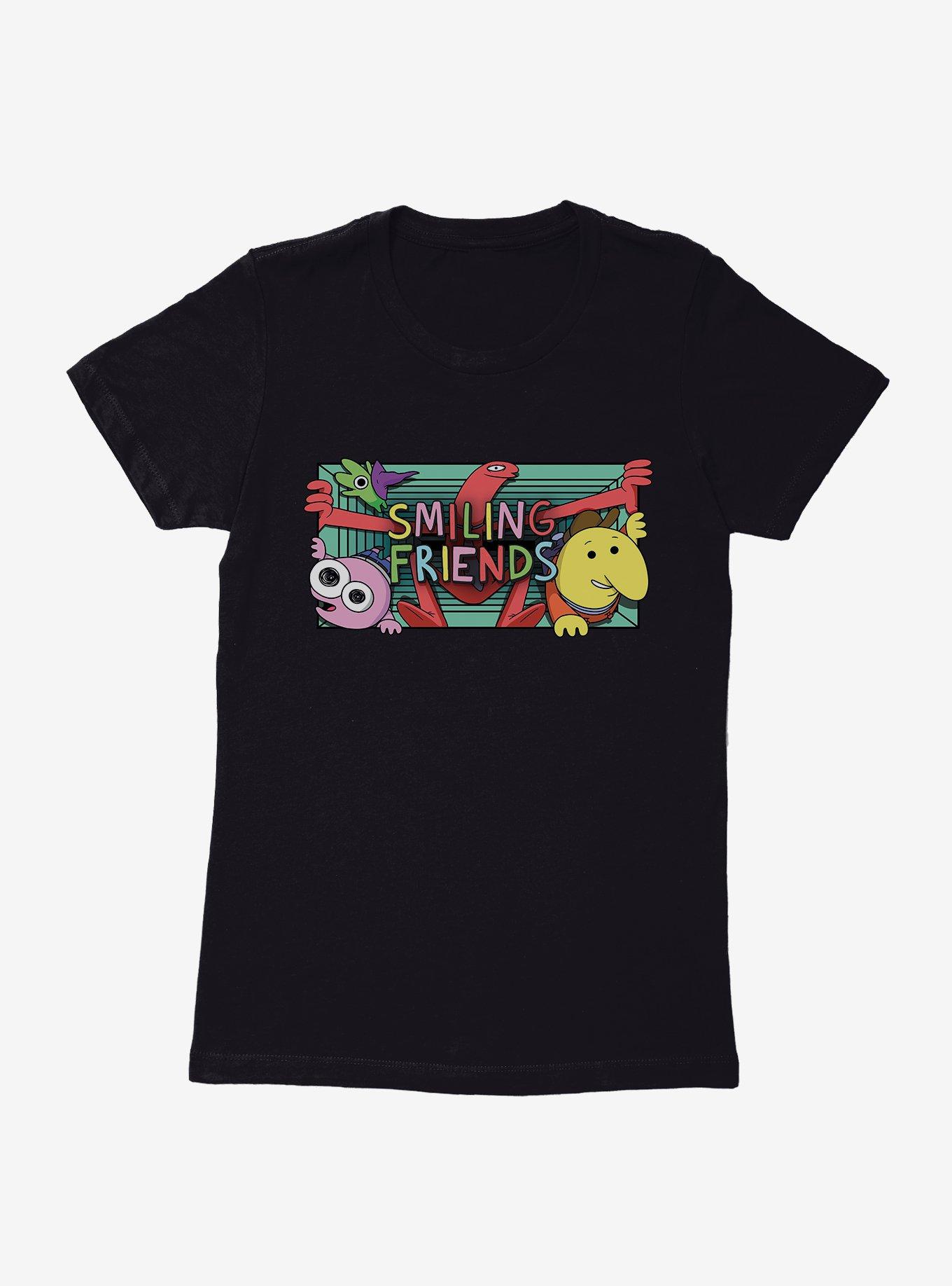 Smiling Friends Hallway Womens T-Shirt, , hi-res