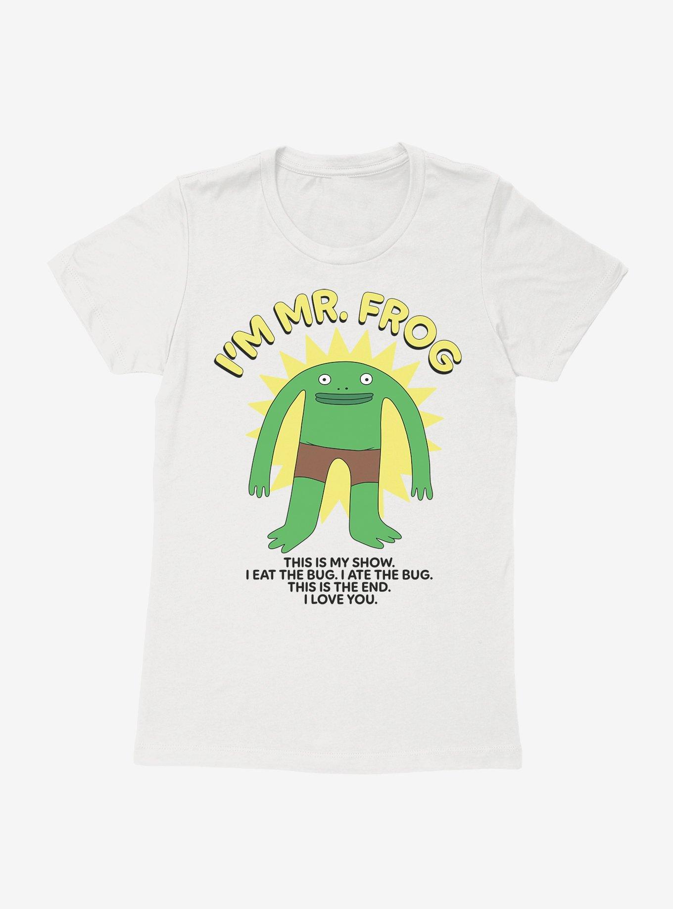 Smiling Friends I'm Mr. Frog Womens T-Shirt, , hi-res