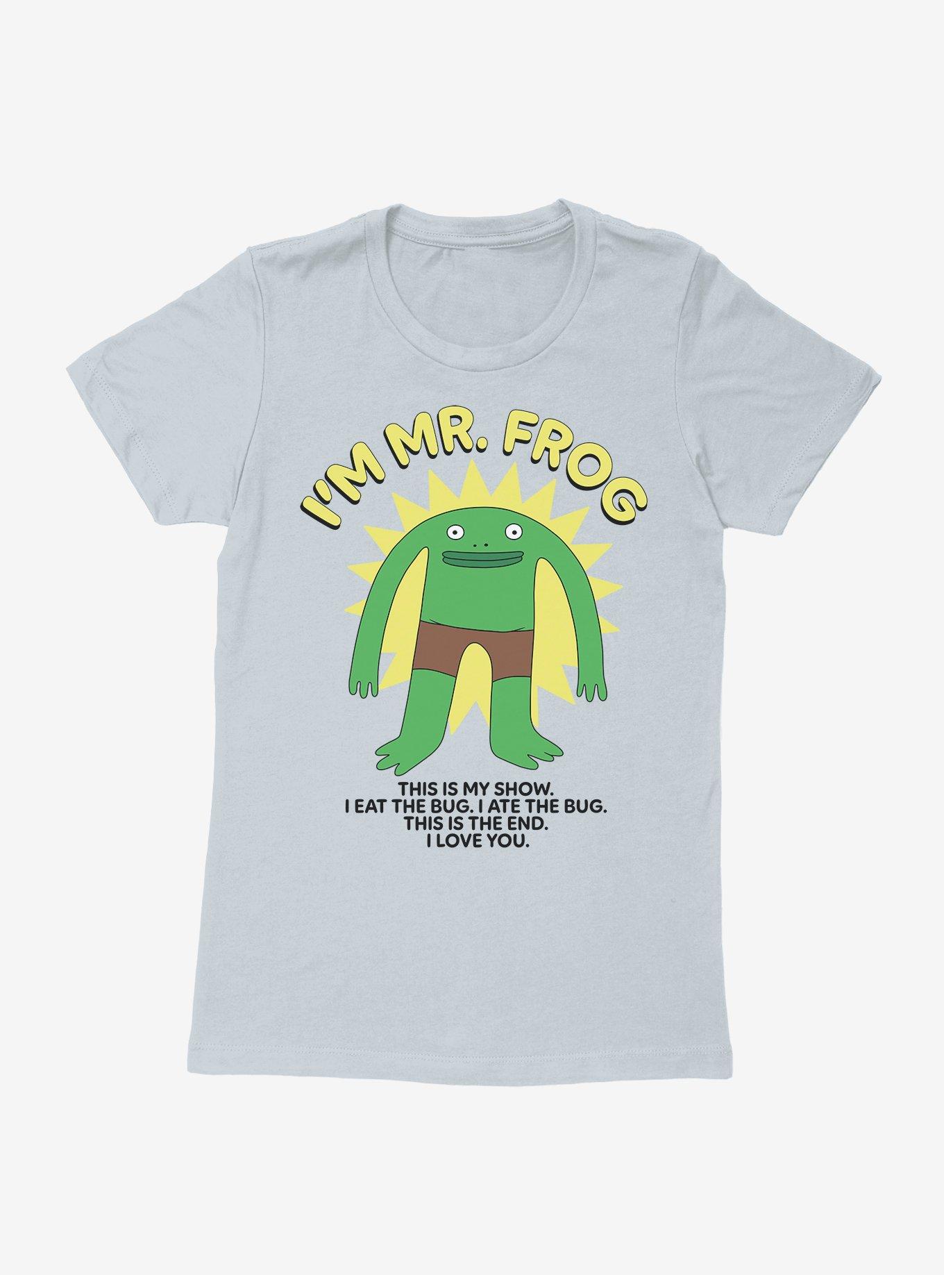 Smiling Friends I'm Mr. Frog Womens T-Shirt, , hi-res