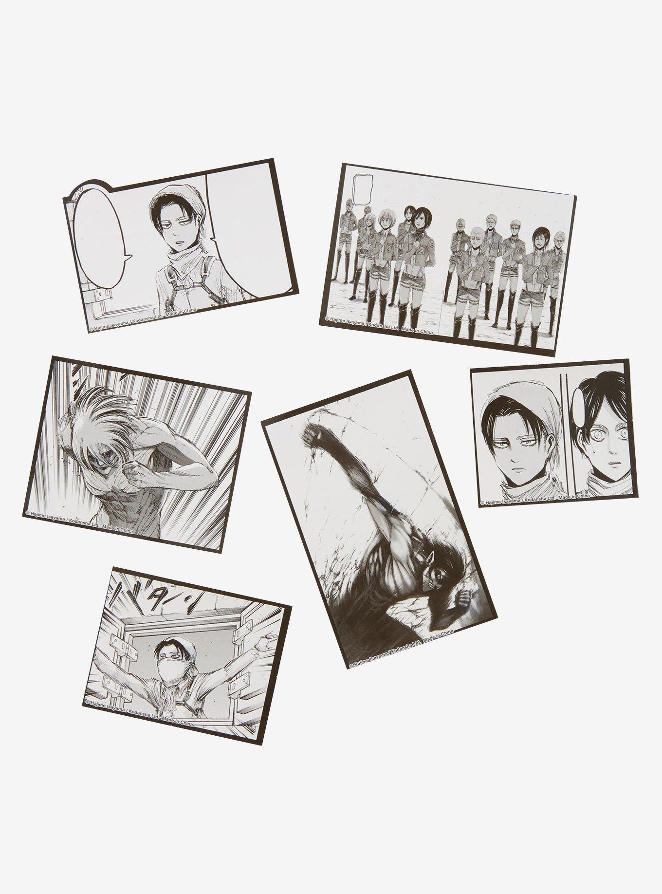 Attack On Titan Volume 5 Manga Sticker Set, , hi-res