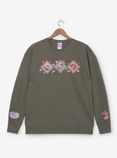HELLO KITTY×Ameri EMBROIDERY SWEAT TOP HELLO KITTY×Ameri
