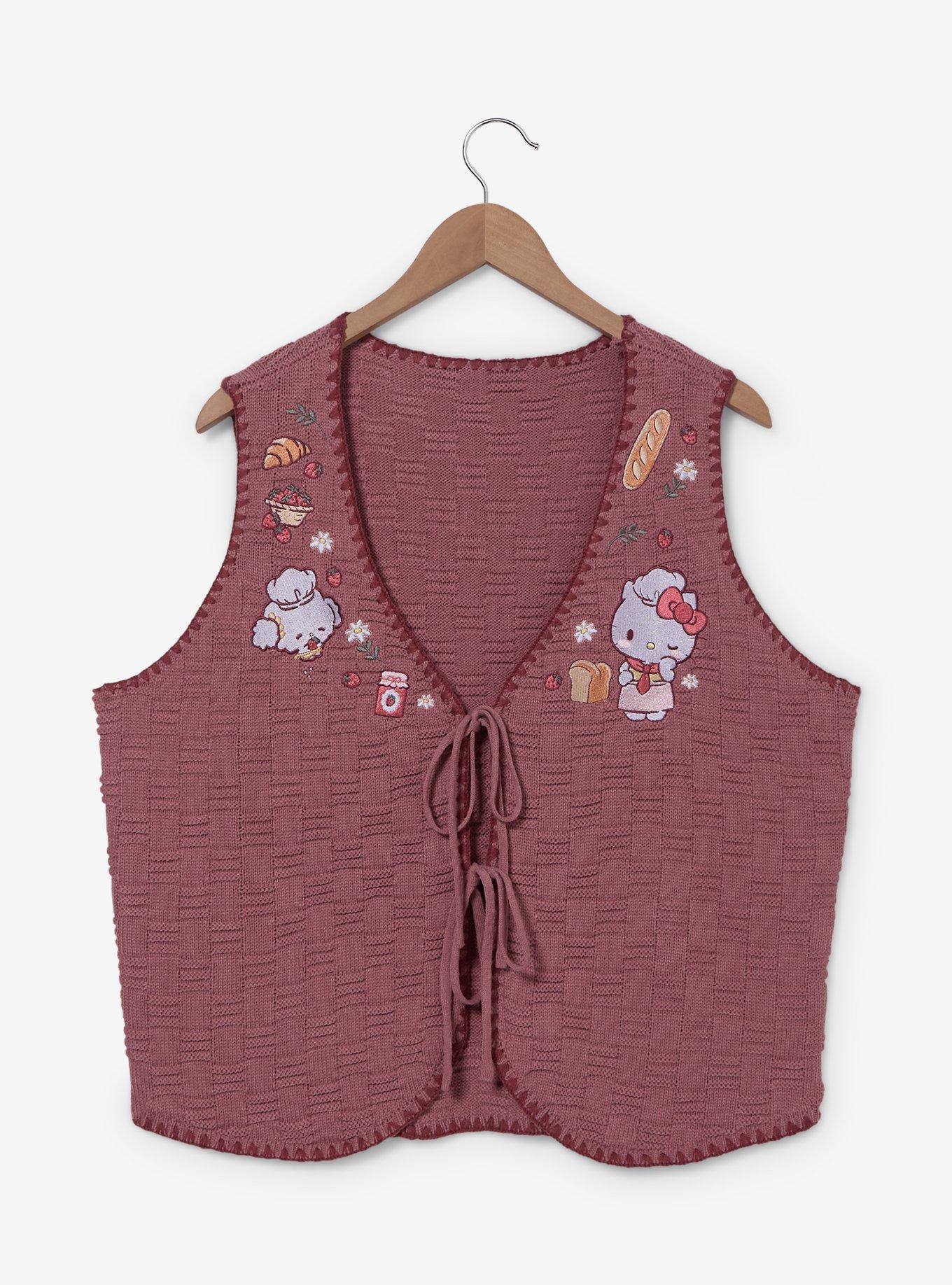 Sanrio Hello Kitty and Friends Bakery Women's Plus Size Vest - BoxLunch Exclusive, , hi-res