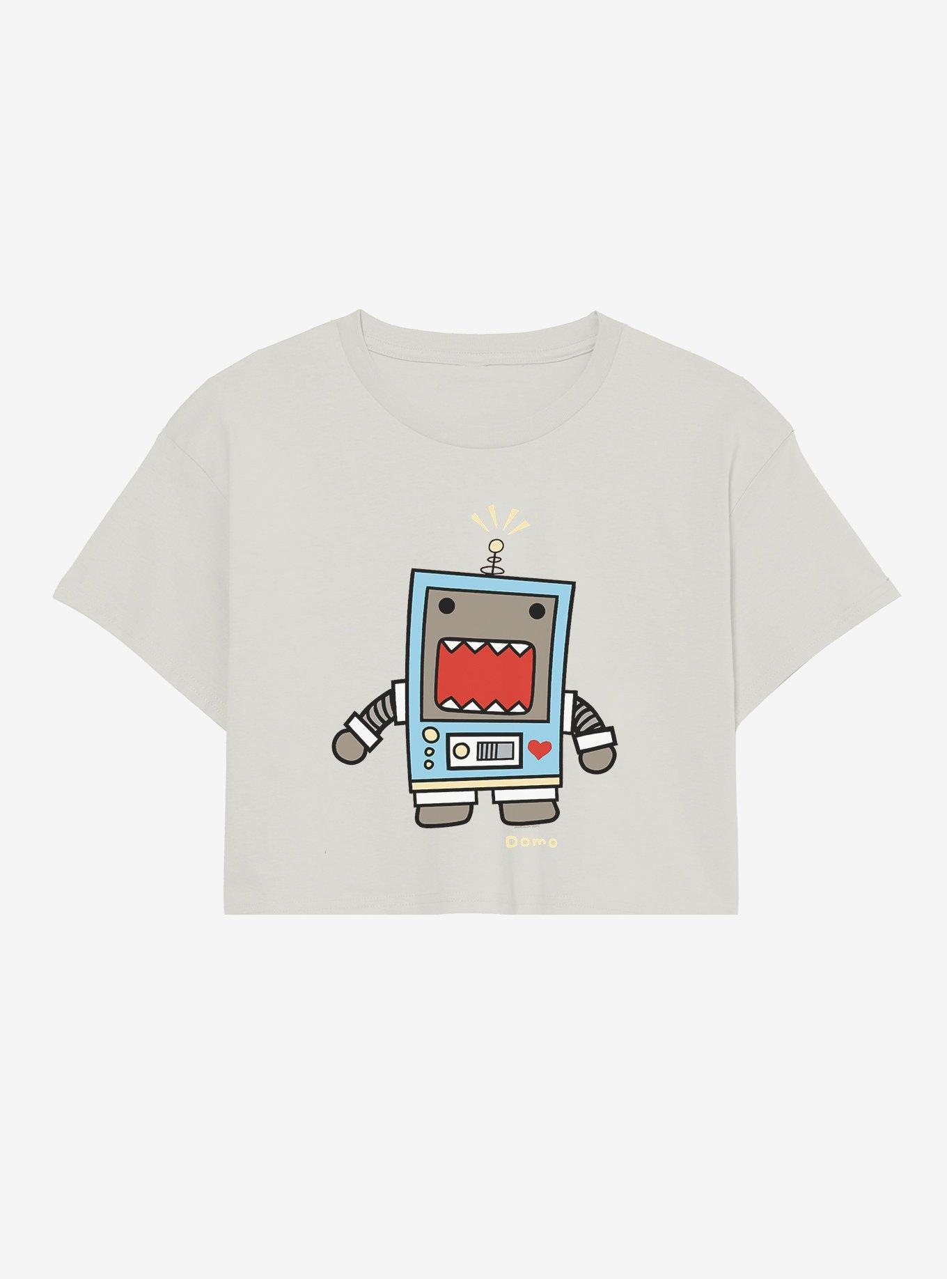 Domo Bot Girls Crop T-Shirt, , hi-res