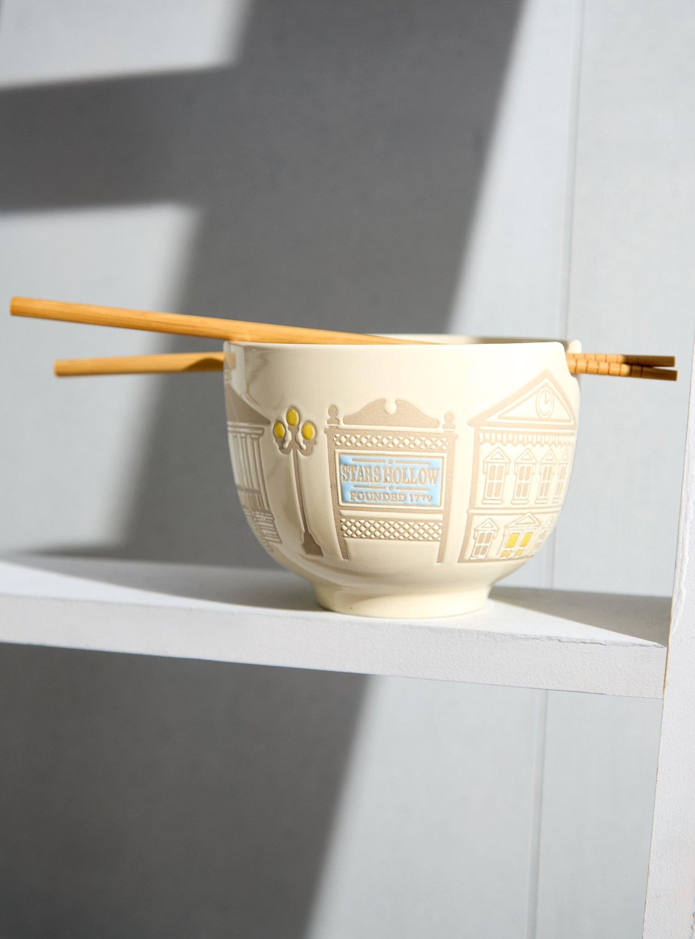 Gilmore Girls Stars Hollow Ramen Bowl with Chopsticks - BoxLunch Exclusive, , hi-res